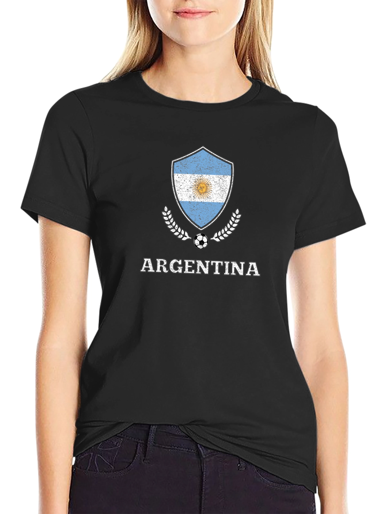 Argentina Soccer Graphic T-Shirt