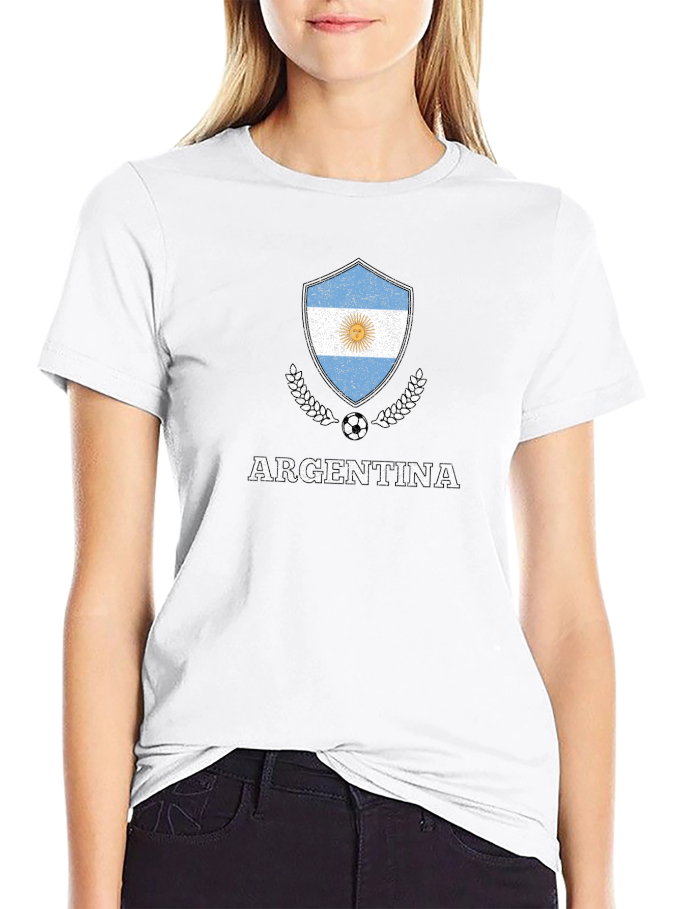 Argentina Soccer Graphic T-Shirt