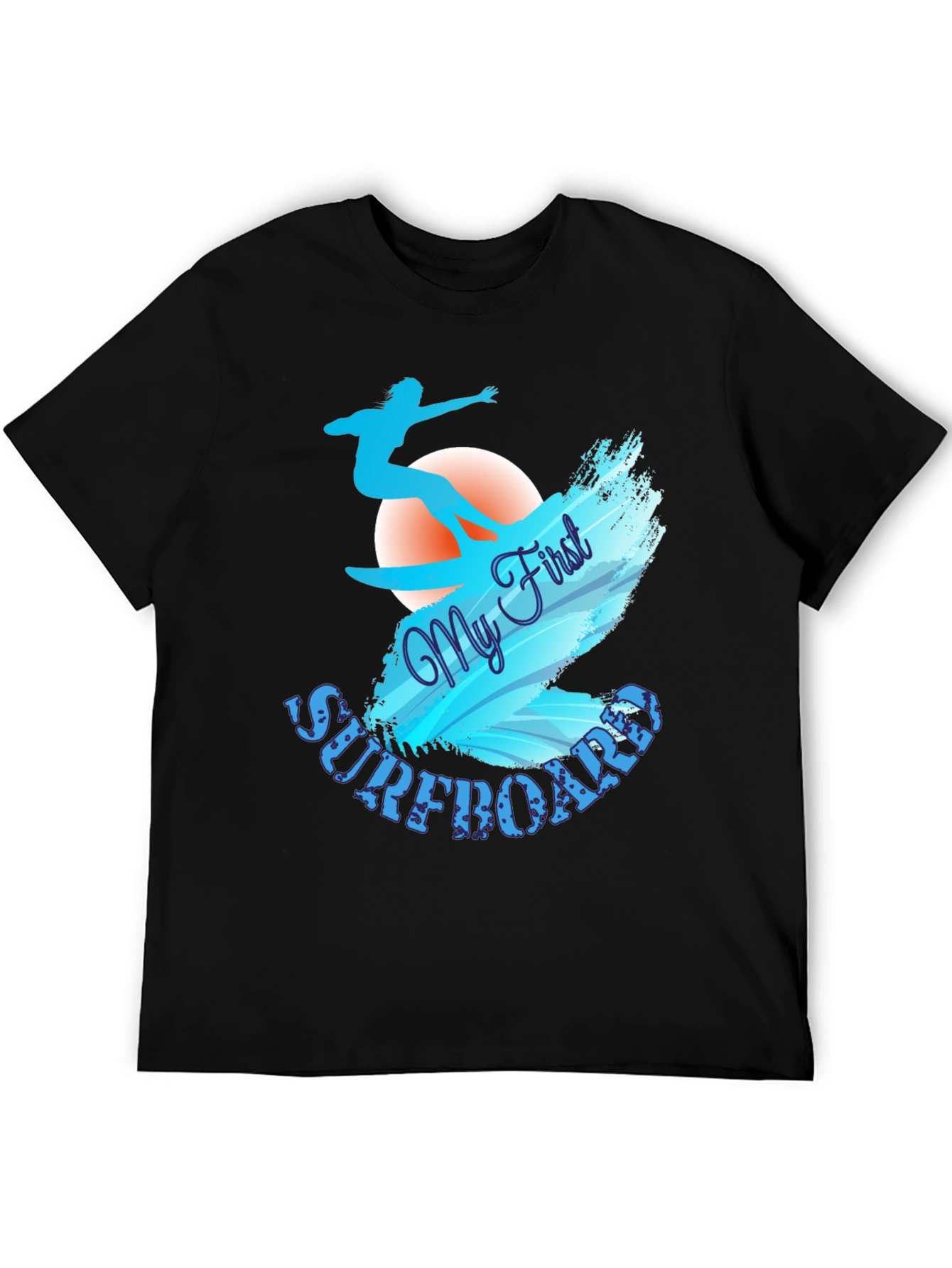 My First Surfboard T-Shirt - Surfer Design