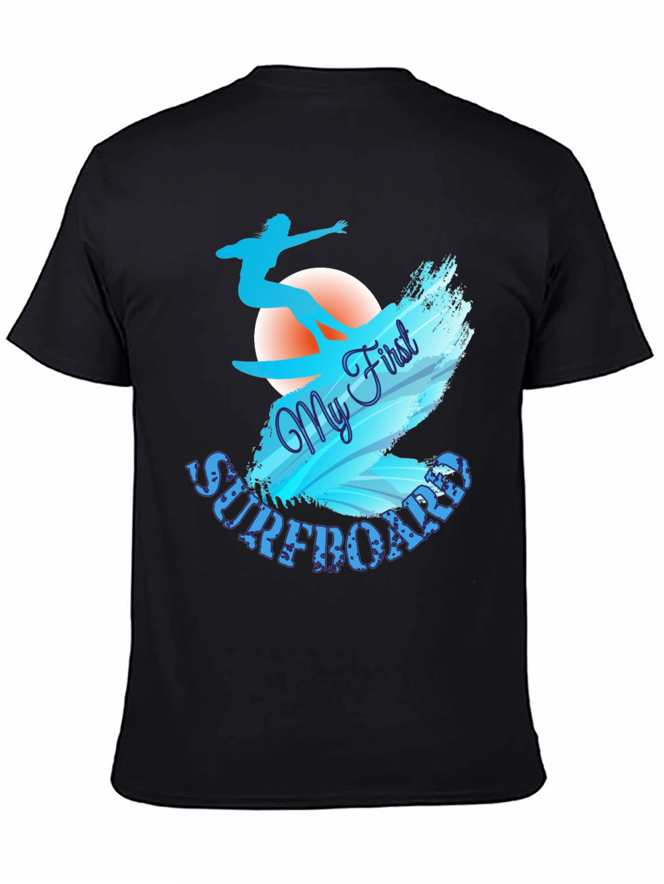 My First Surfboard T-Shirt - Surfer Design