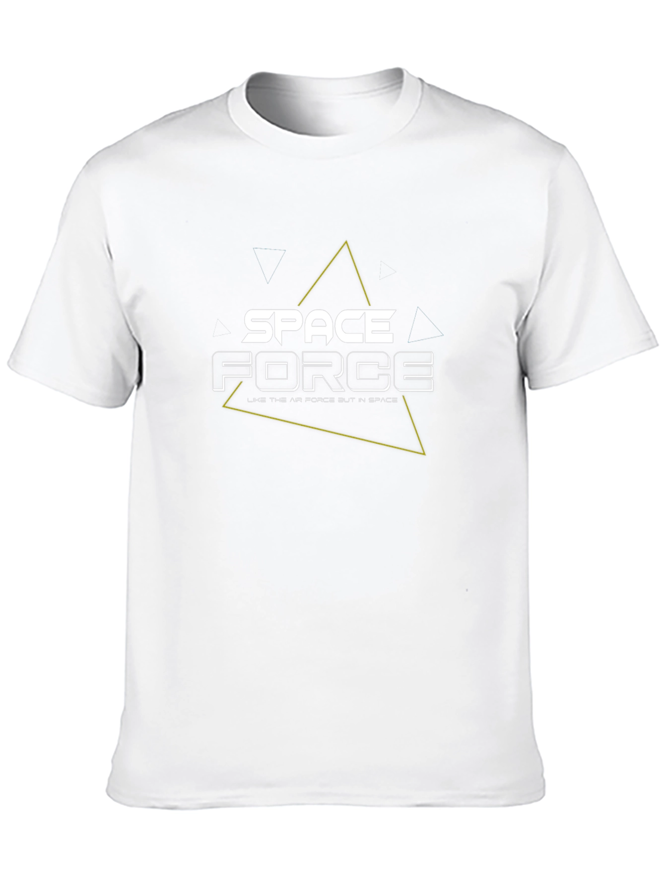 Space Force Black T-Shirt - Novelty Graphic Tee
