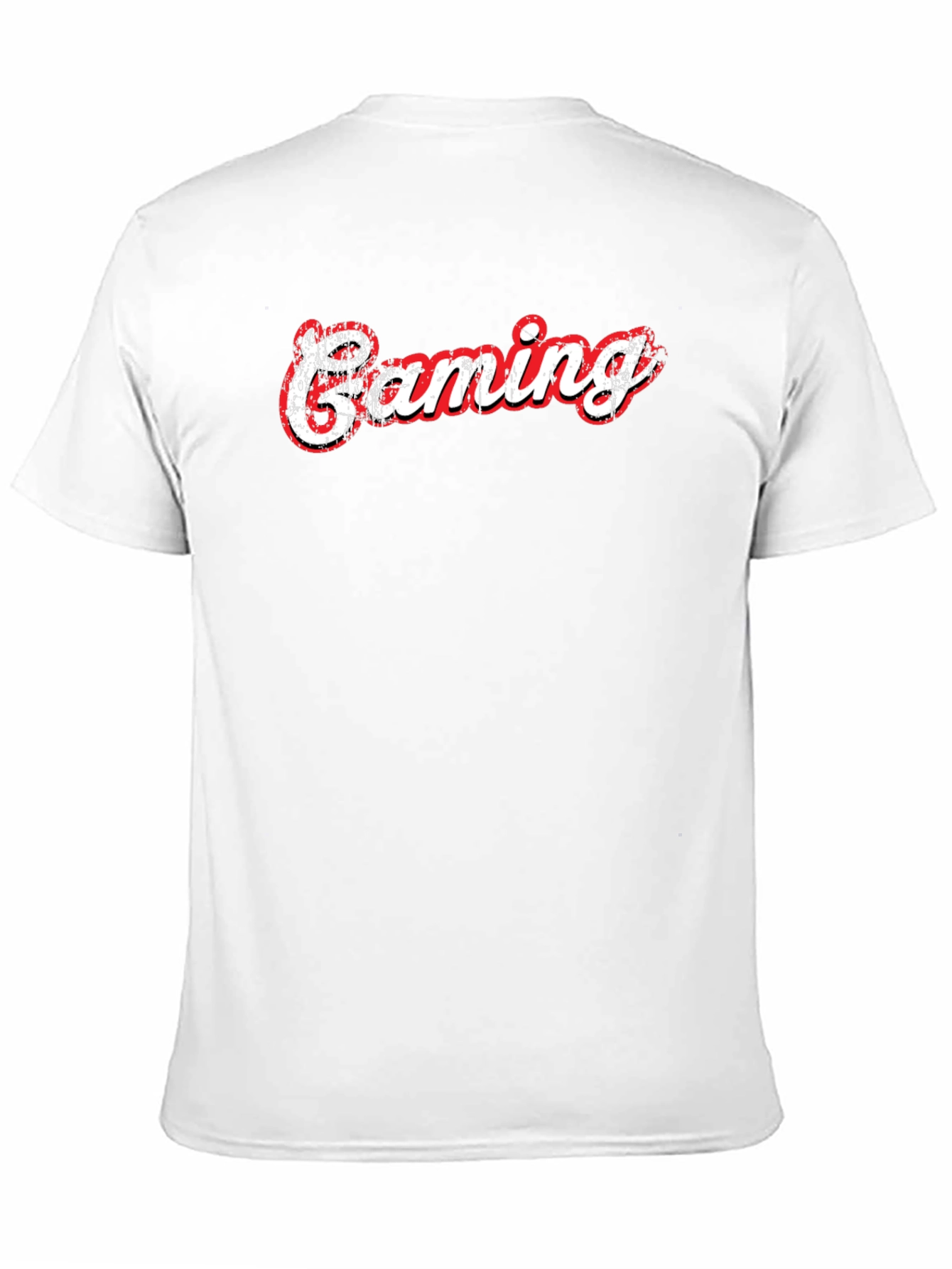Gaming T-Shirt - Black Cotton Graphic Tee