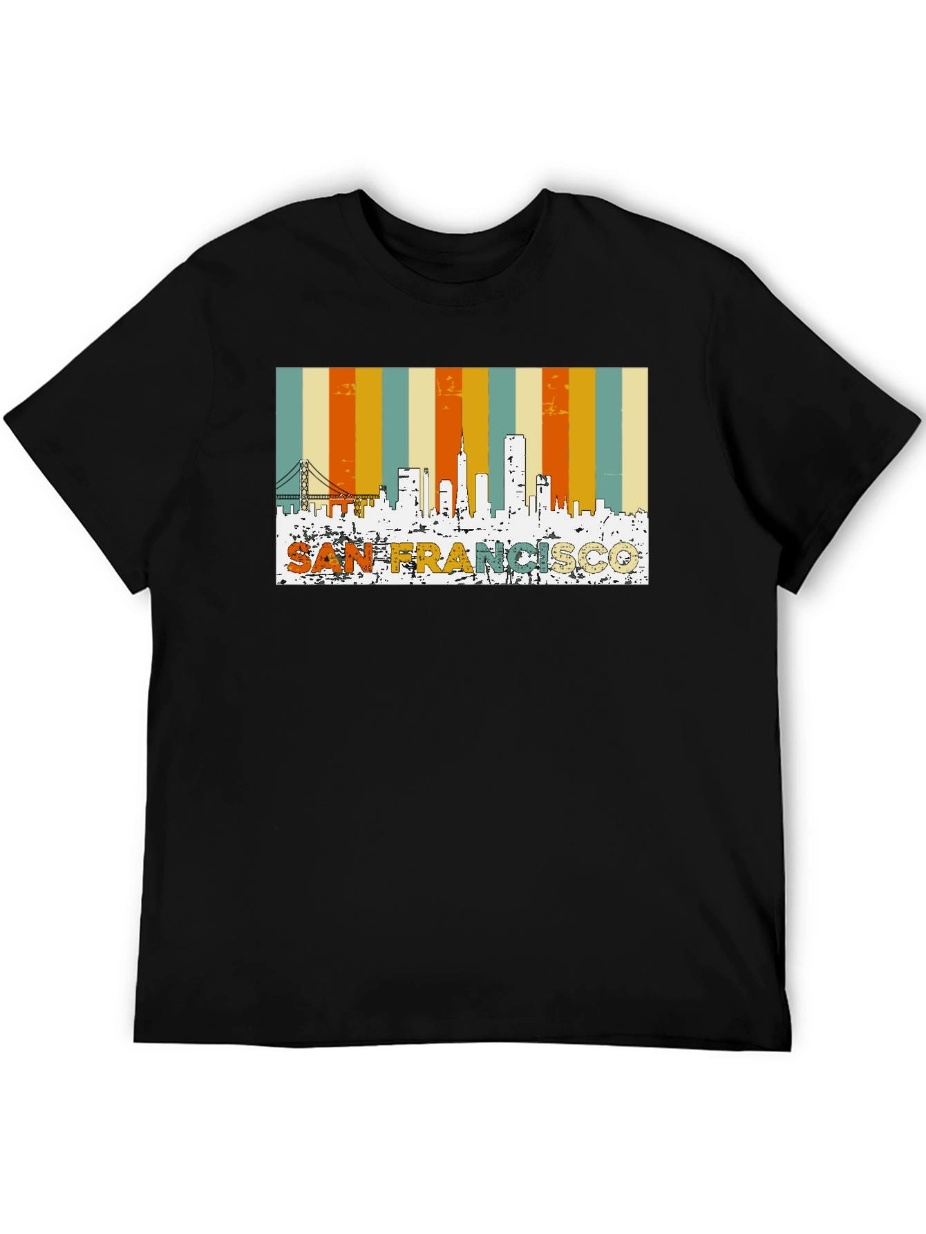 San Francisco Retro Skyline T-Shirt