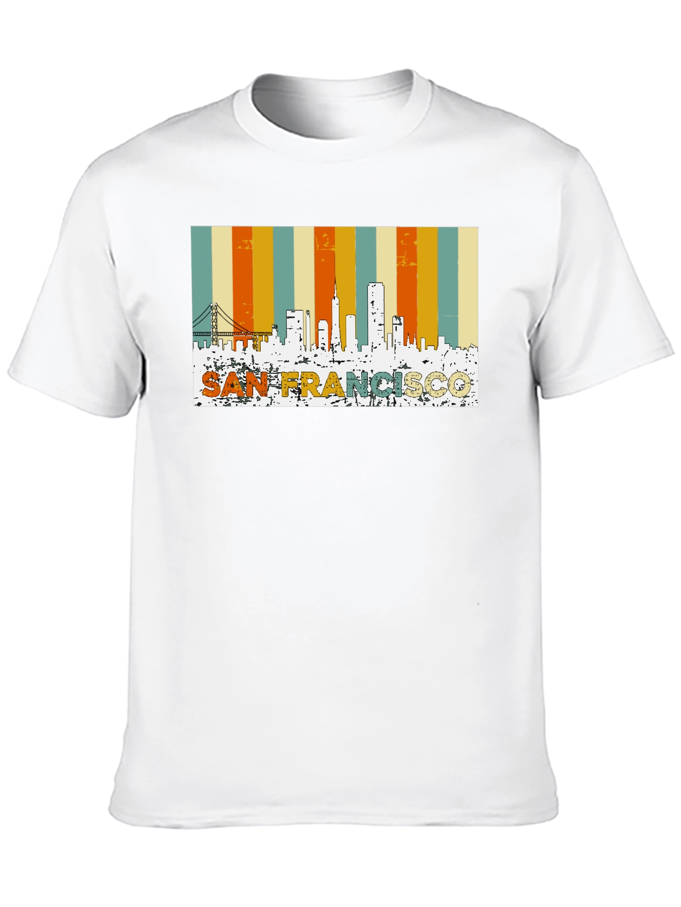 San Francisco Retro Skyline T-Shirt