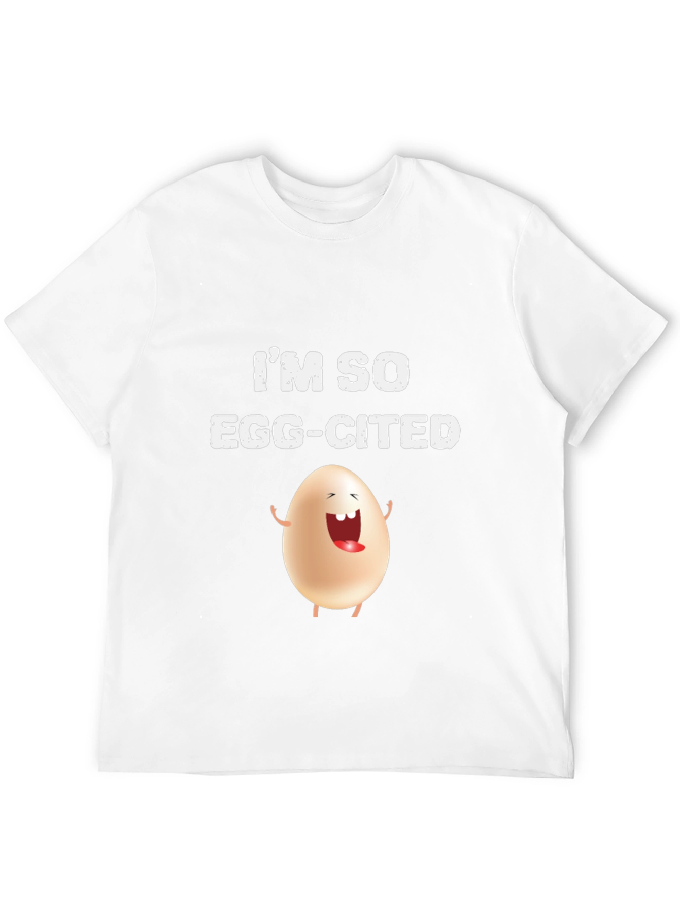Funny Egg-Cited T-Shirt