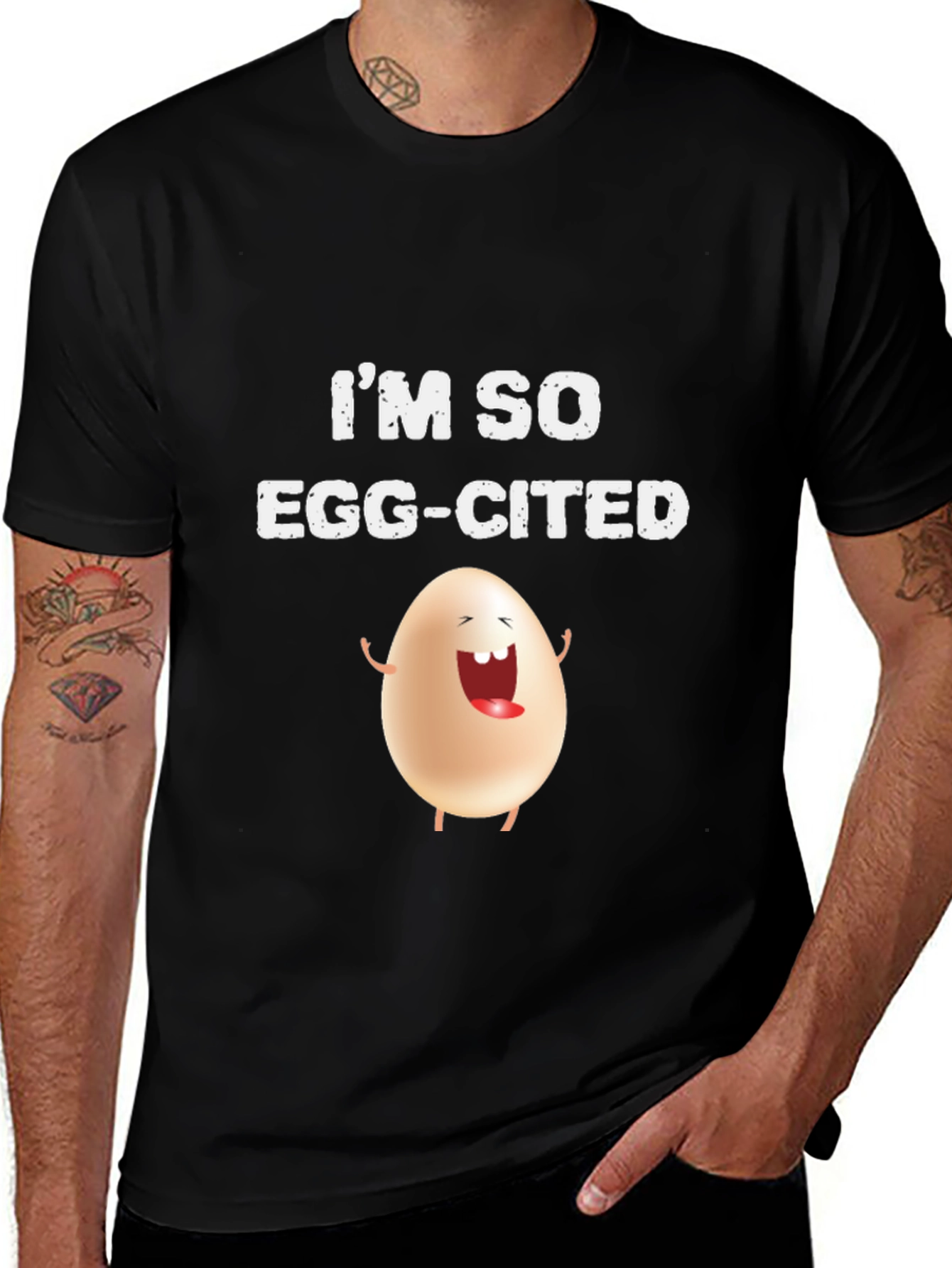 Funny Egg-Cited T-Shirt
