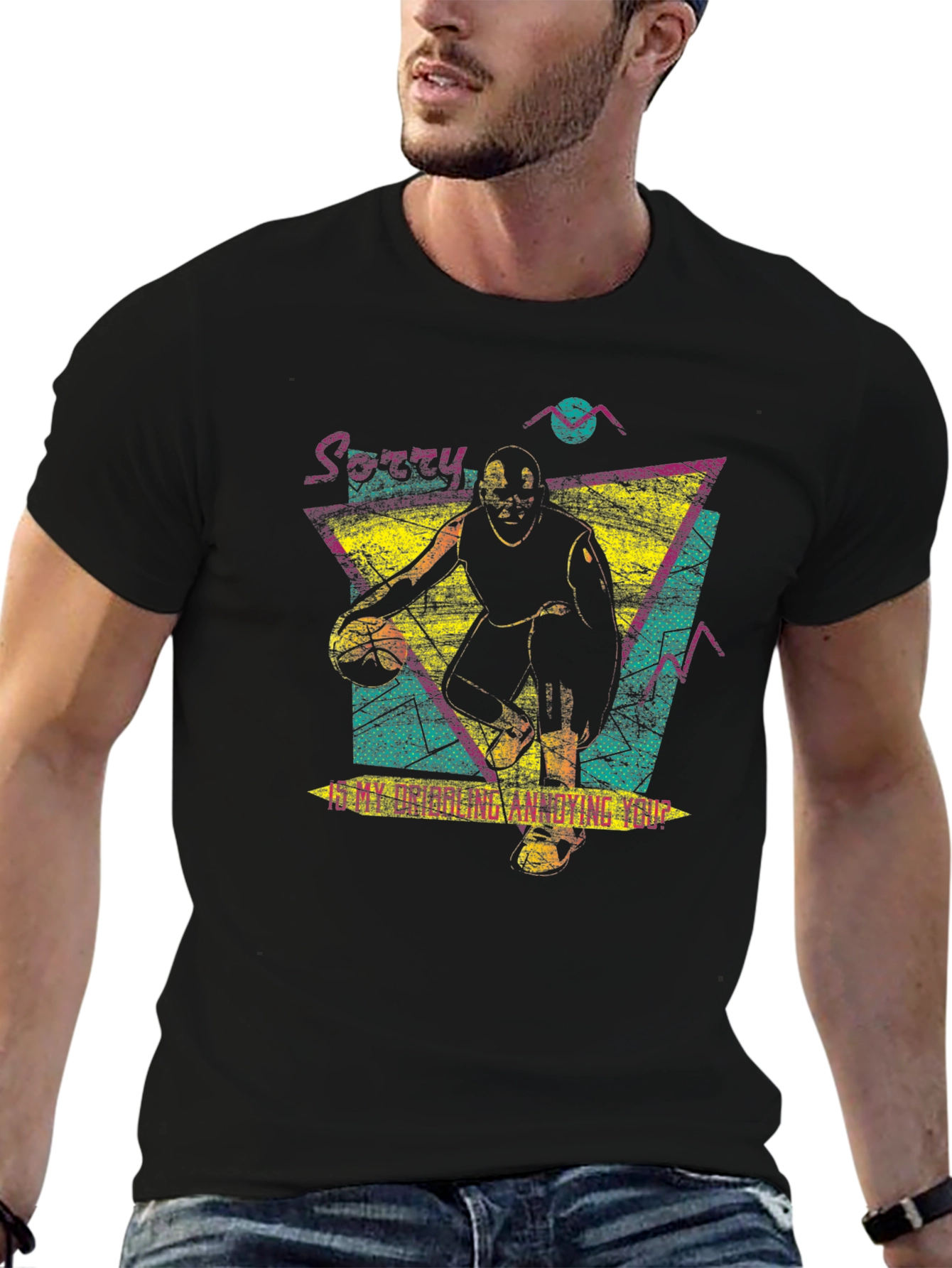 Basketball Graphic T-Shirt