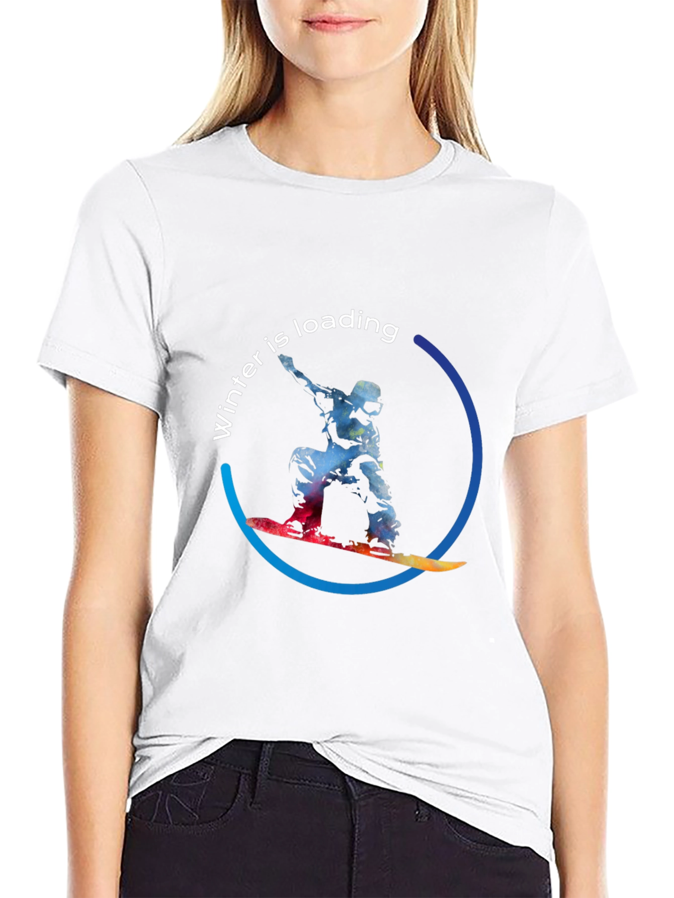 Winter is Loading Graphic T-Shirt