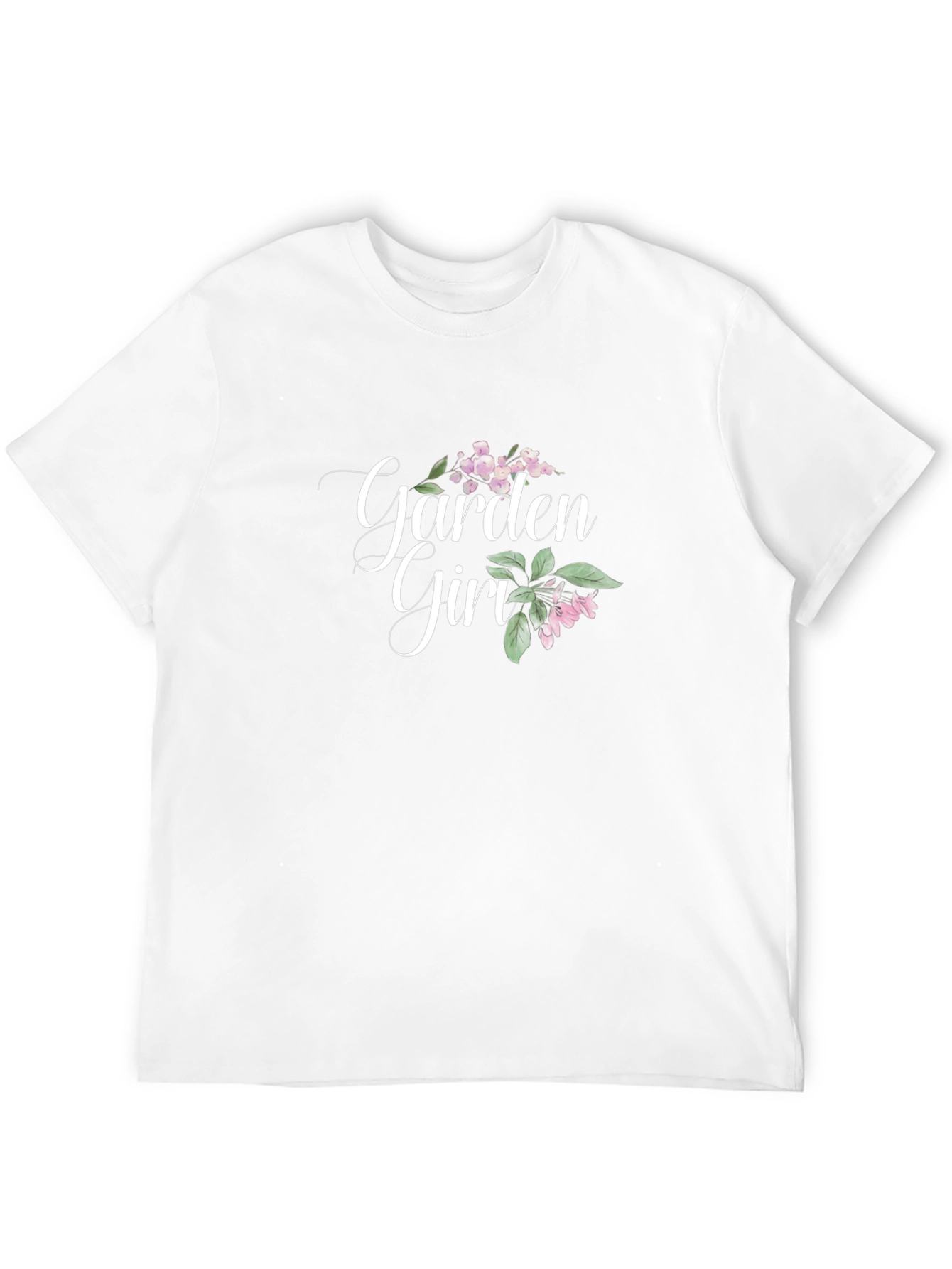 Garden Girl Graphic Tee - Black