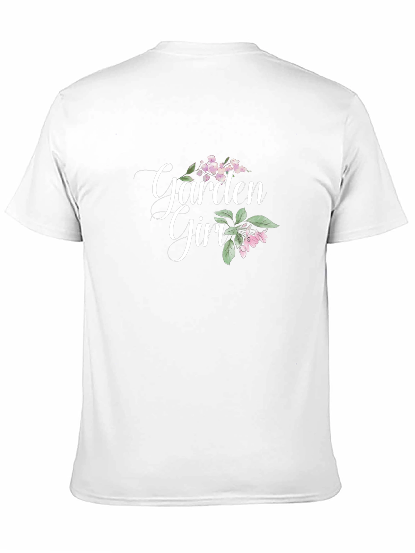 Garden Girl Graphic Tee - Black