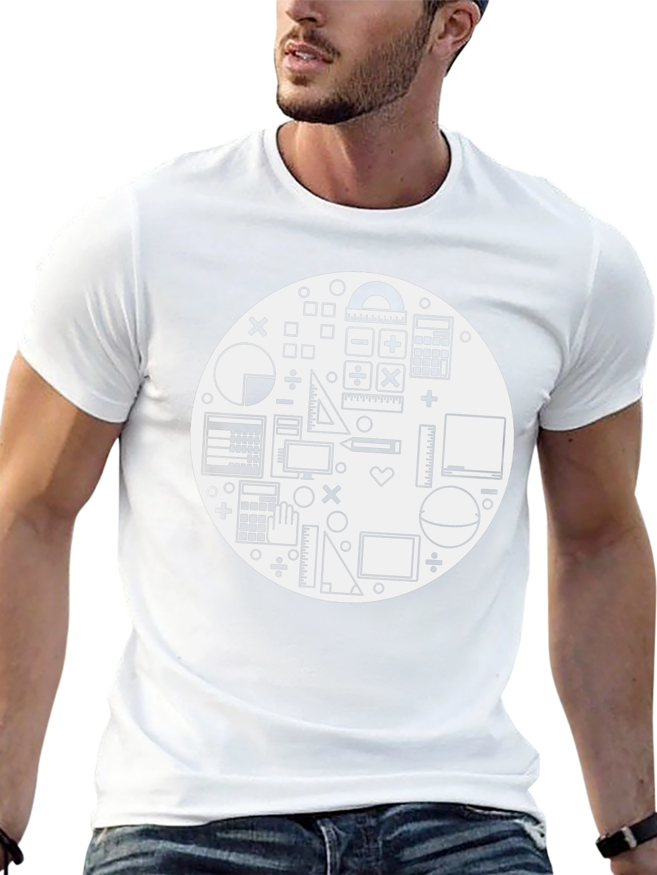 Math Lover T-Shirt - Black Graphic Tee