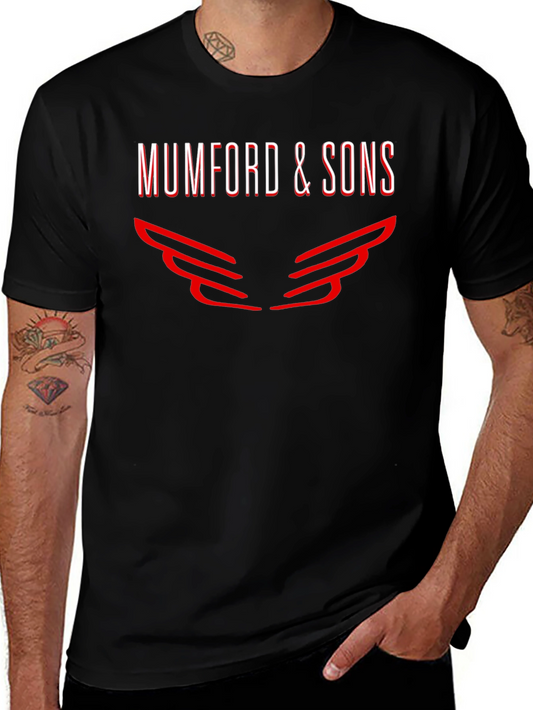 Mumford & Sons Black Graphic Tee