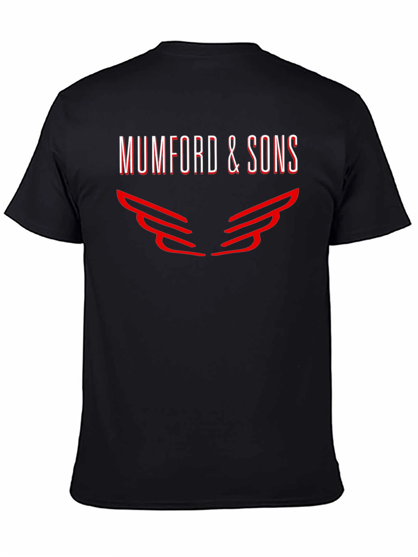 Mumford & Sons Black Graphic Tee