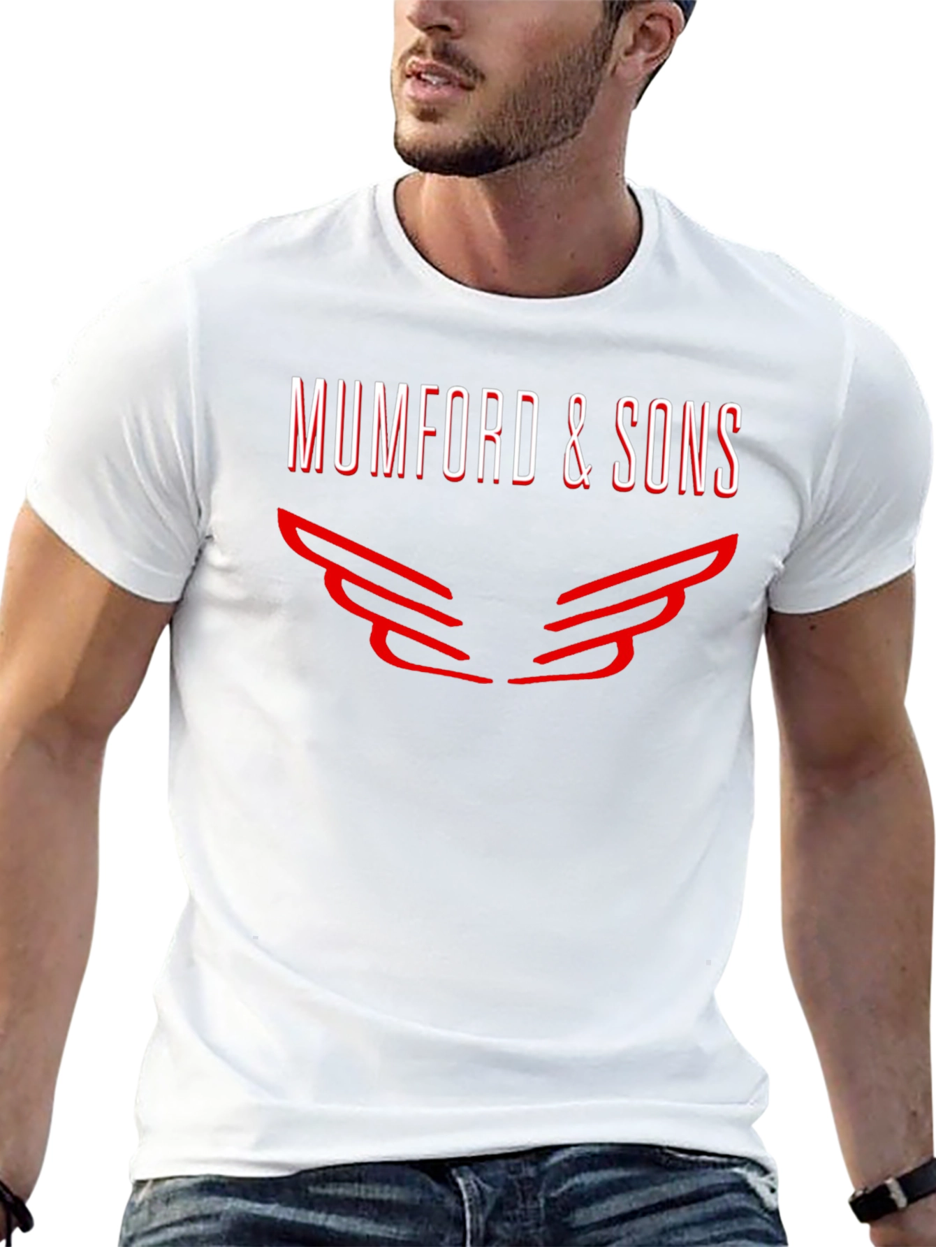 Mumford & Sons Black Graphic Tee