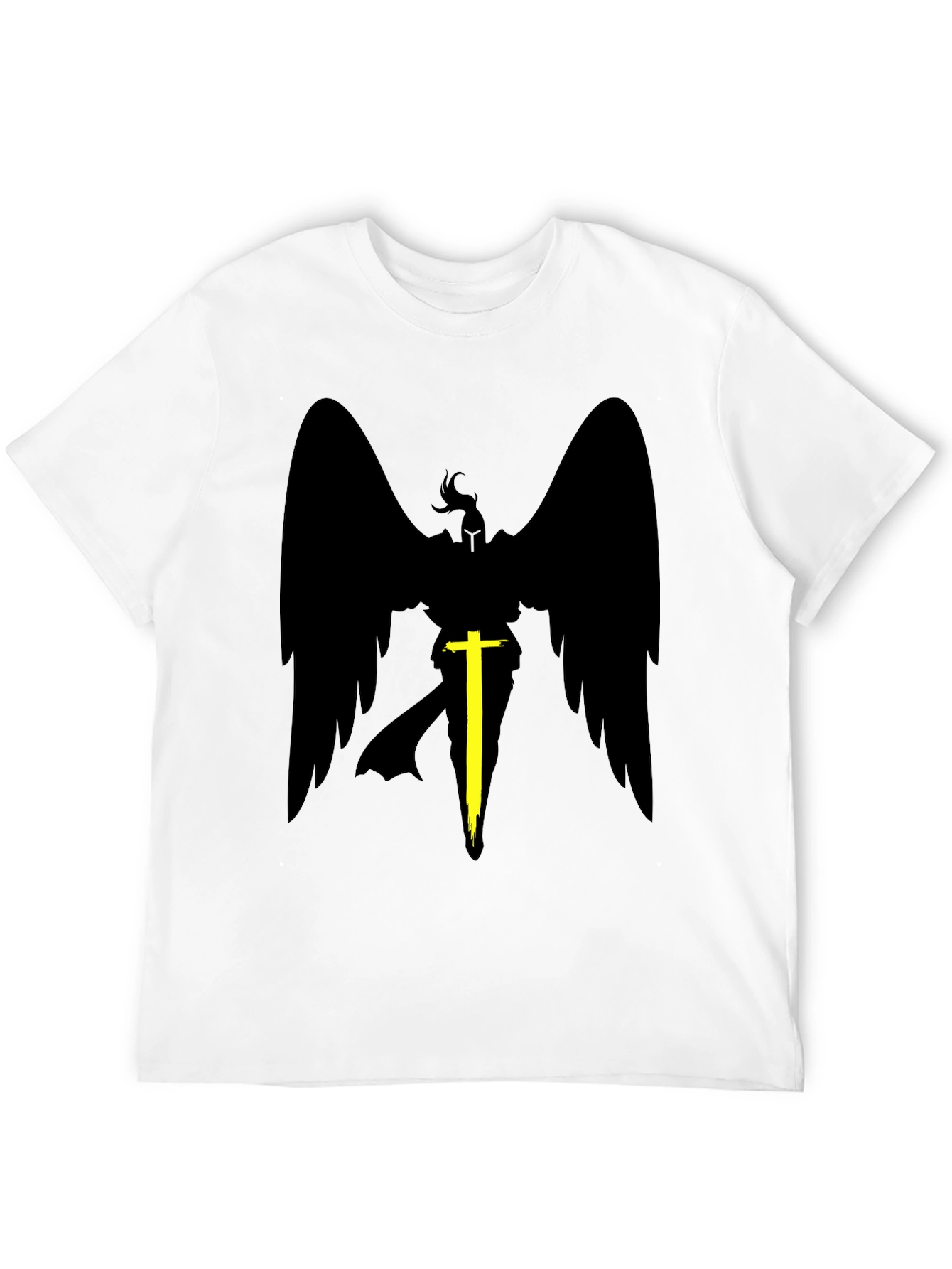 Winged Warrior Black T-Shirt