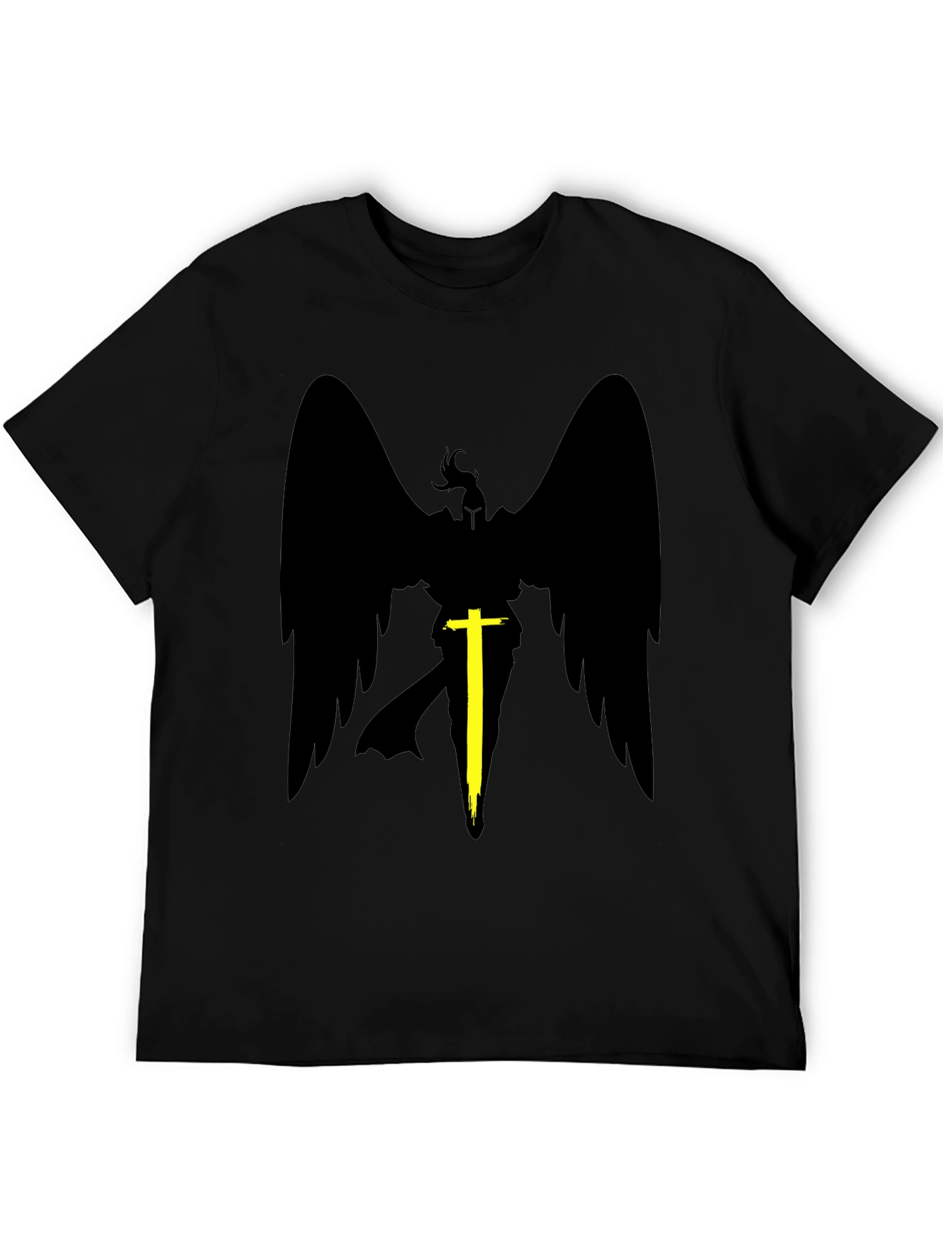 Winged Warrior Black T-Shirt