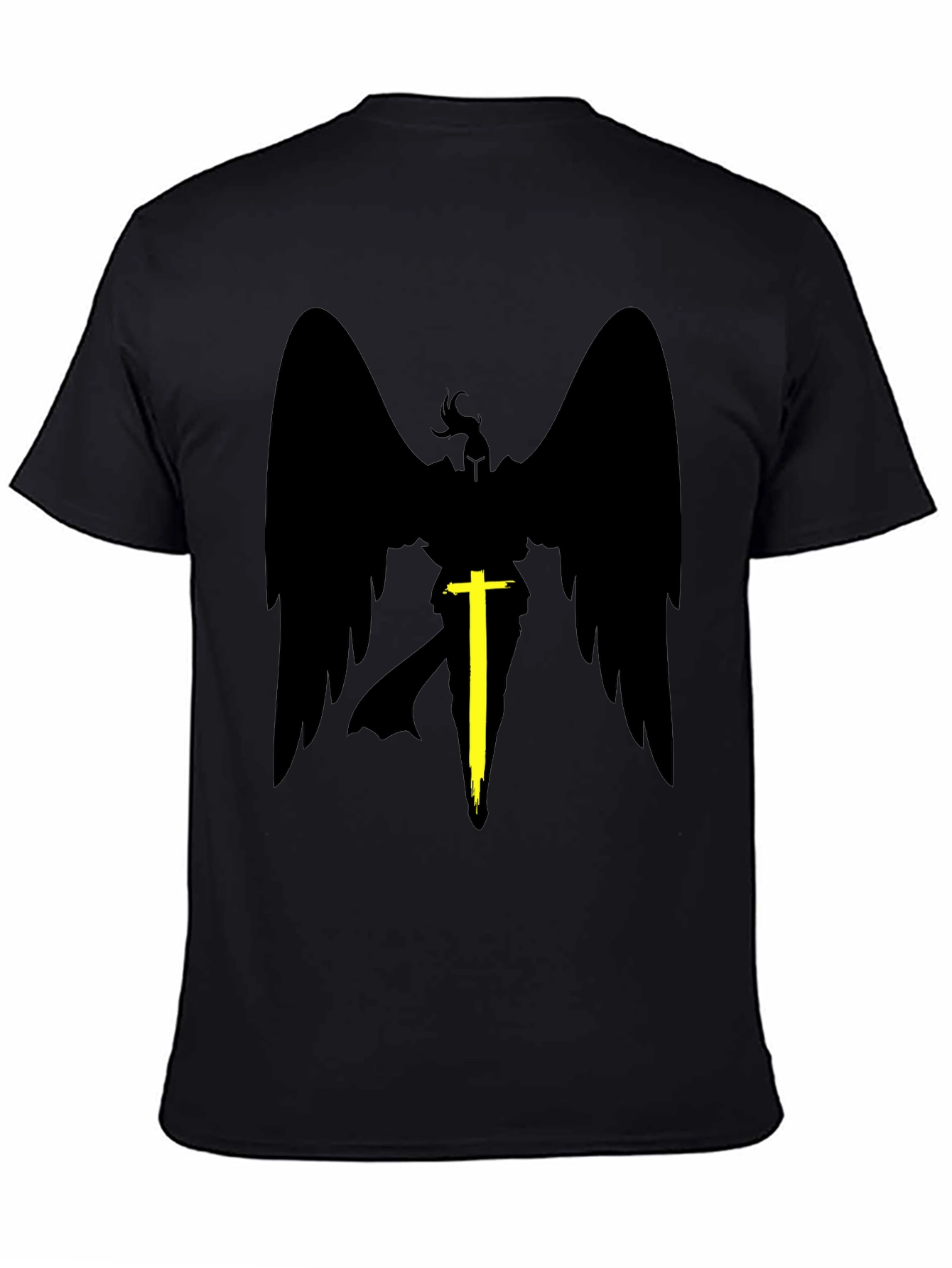 Winged Warrior Black T-Shirt