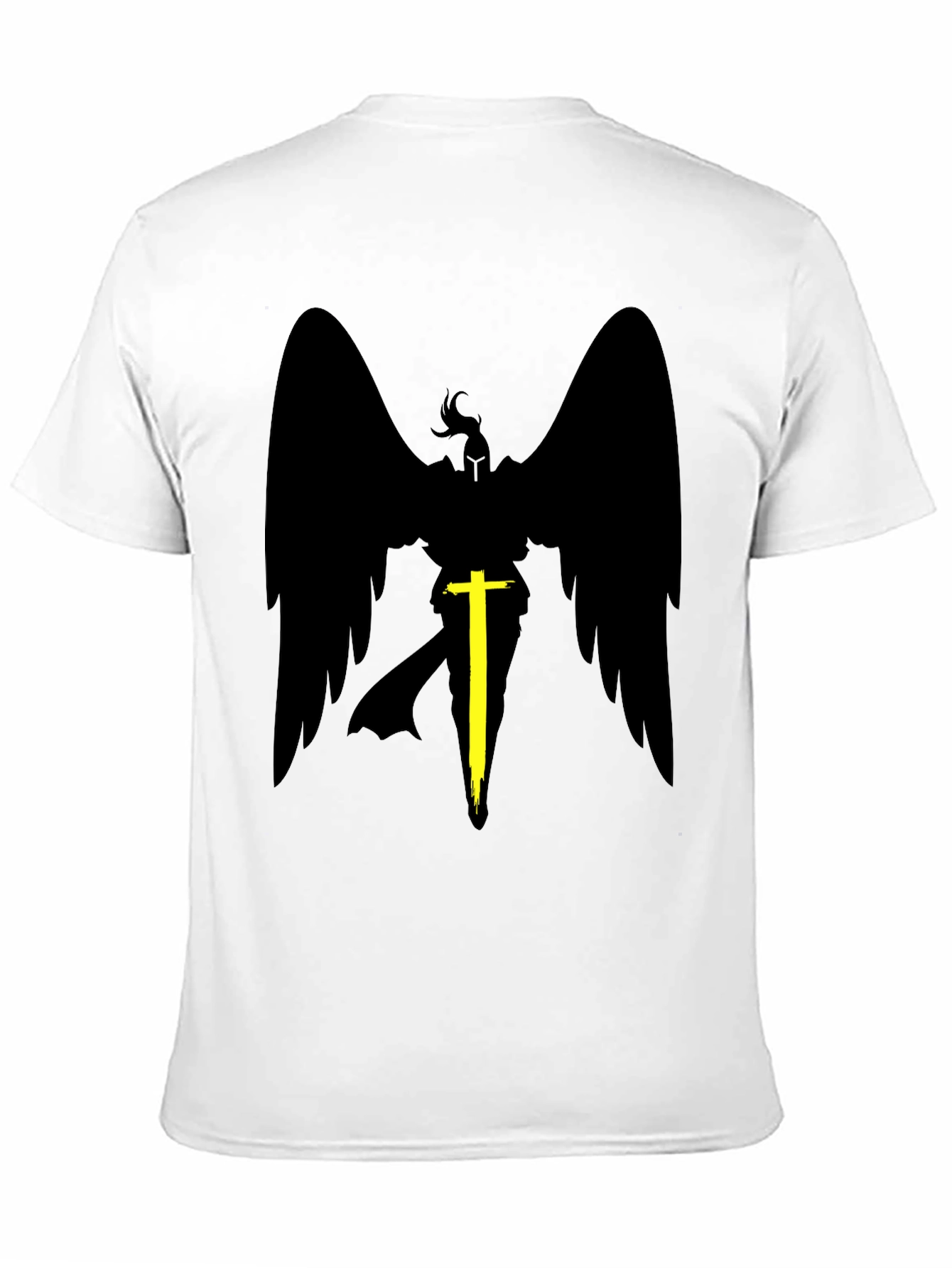 Winged Warrior Black T-Shirt