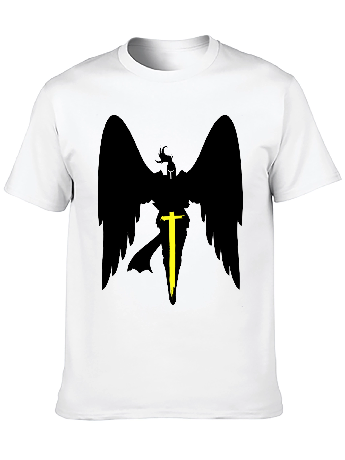 Winged Warrior Black T-Shirt