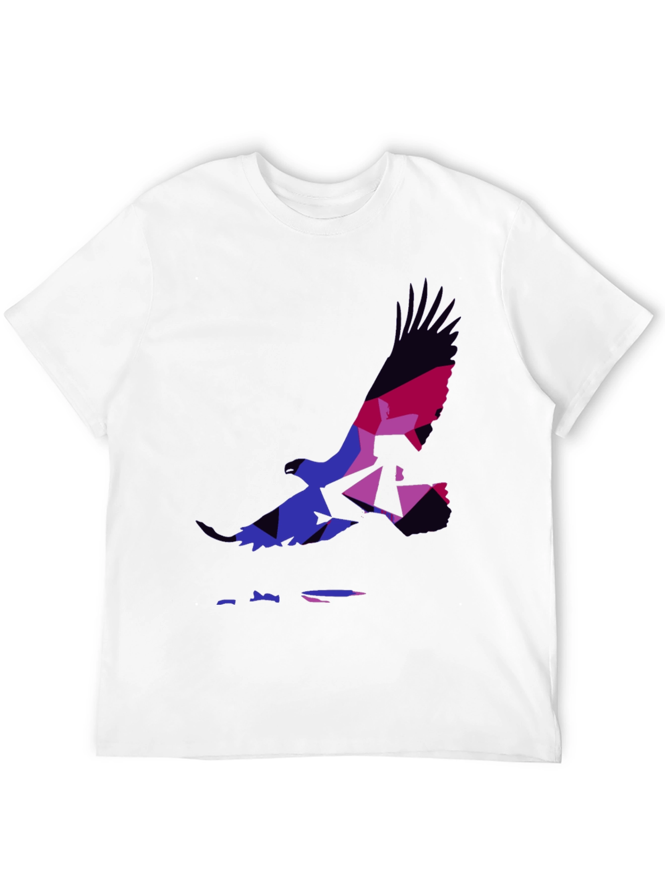 Geometric Eagle Graphic T-Shirt