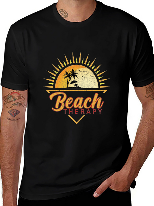 Beach Therapy Graphic T-Shirt