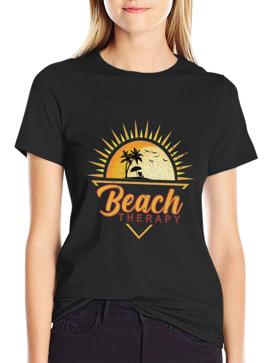 Beach Therapy Graphic T-Shirt