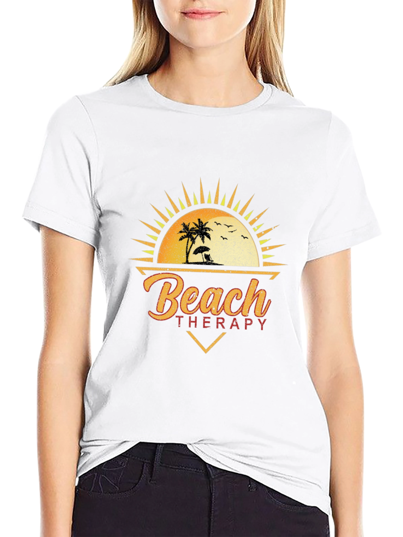 Beach Therapy Graphic T-Shirt