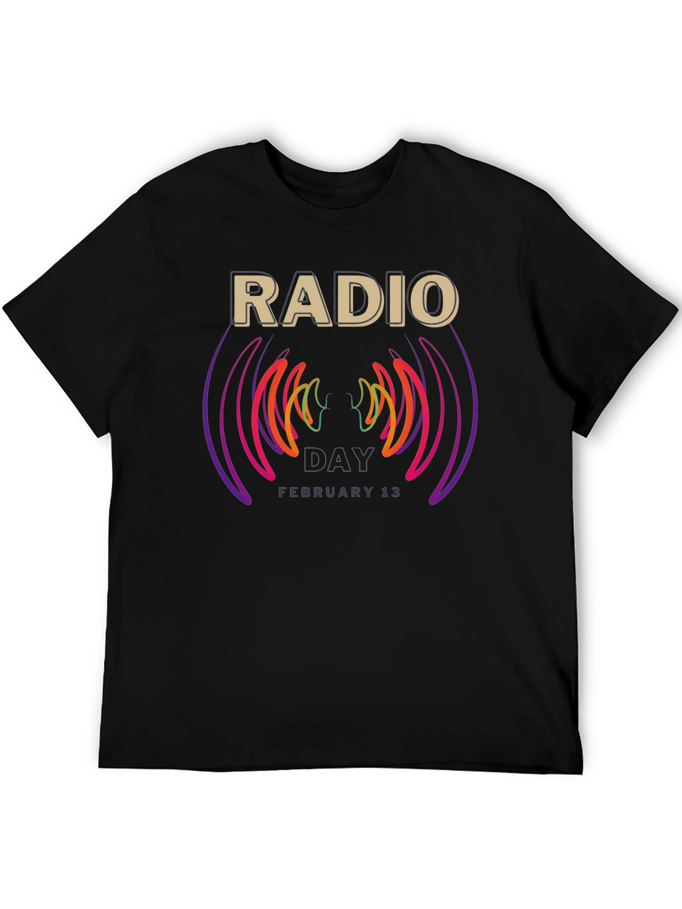 Radio Day T-Shirt - February 13th