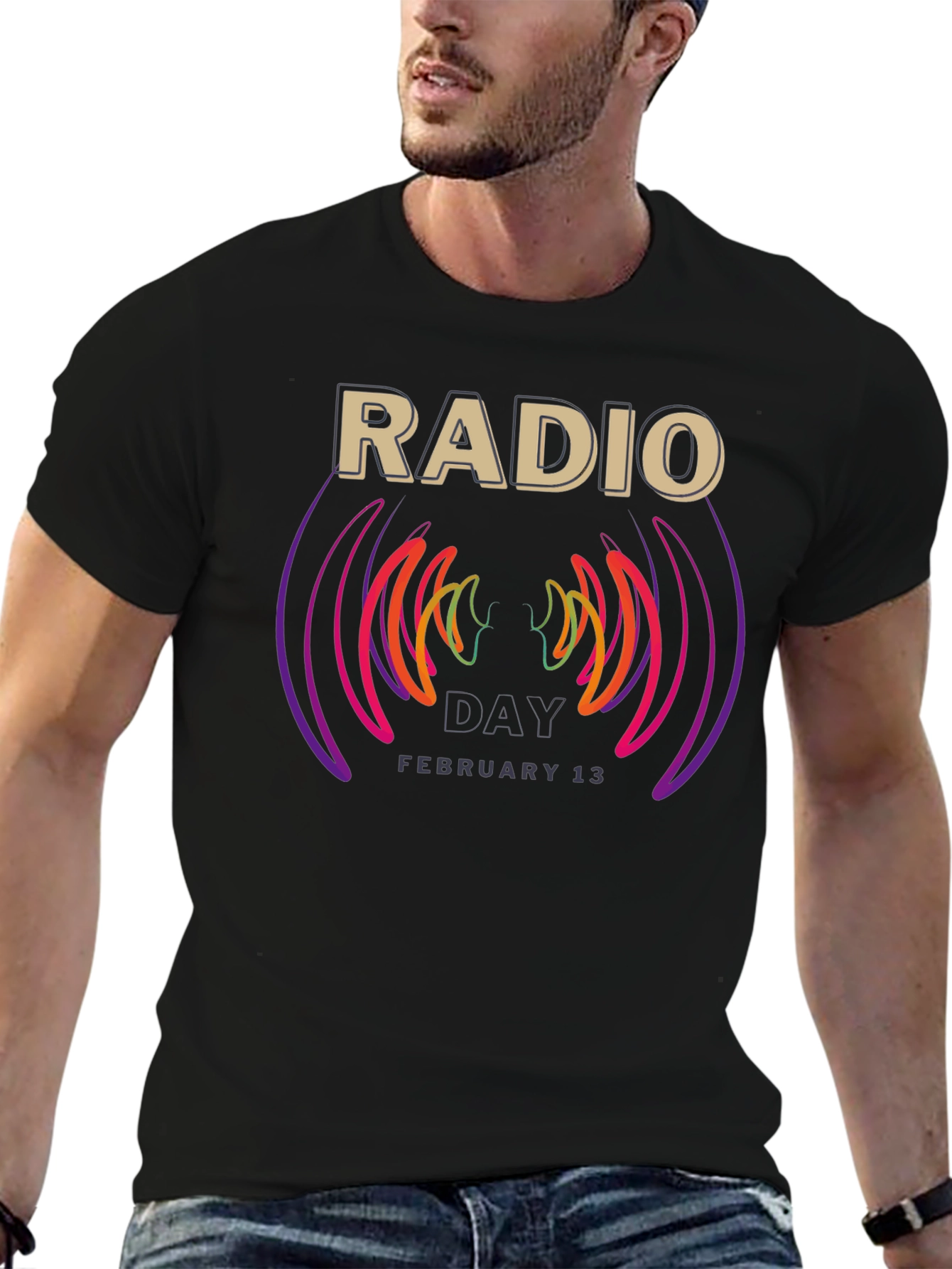 Radio Day T-Shirt - February 13th