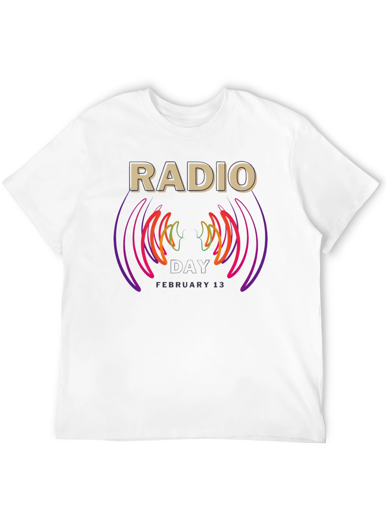 Radio Day T-Shirt - February 13th