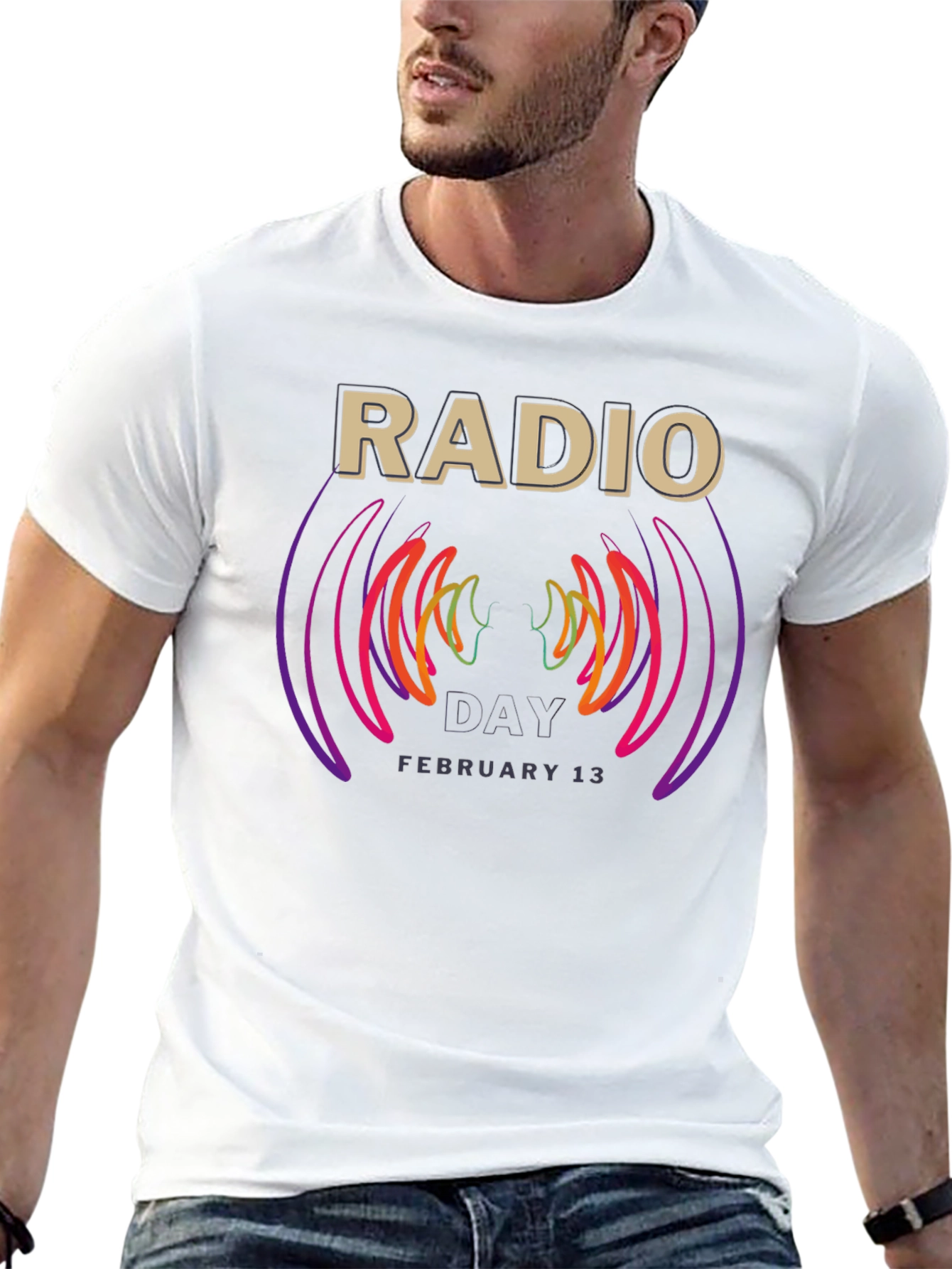 Radio Day T-Shirt - February 13th