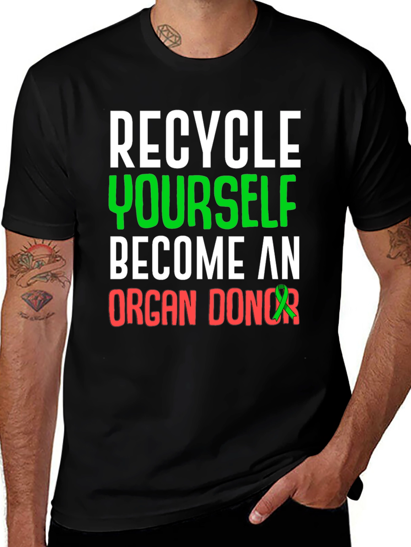 Recycle Yourself Organ Donor T-Shirt