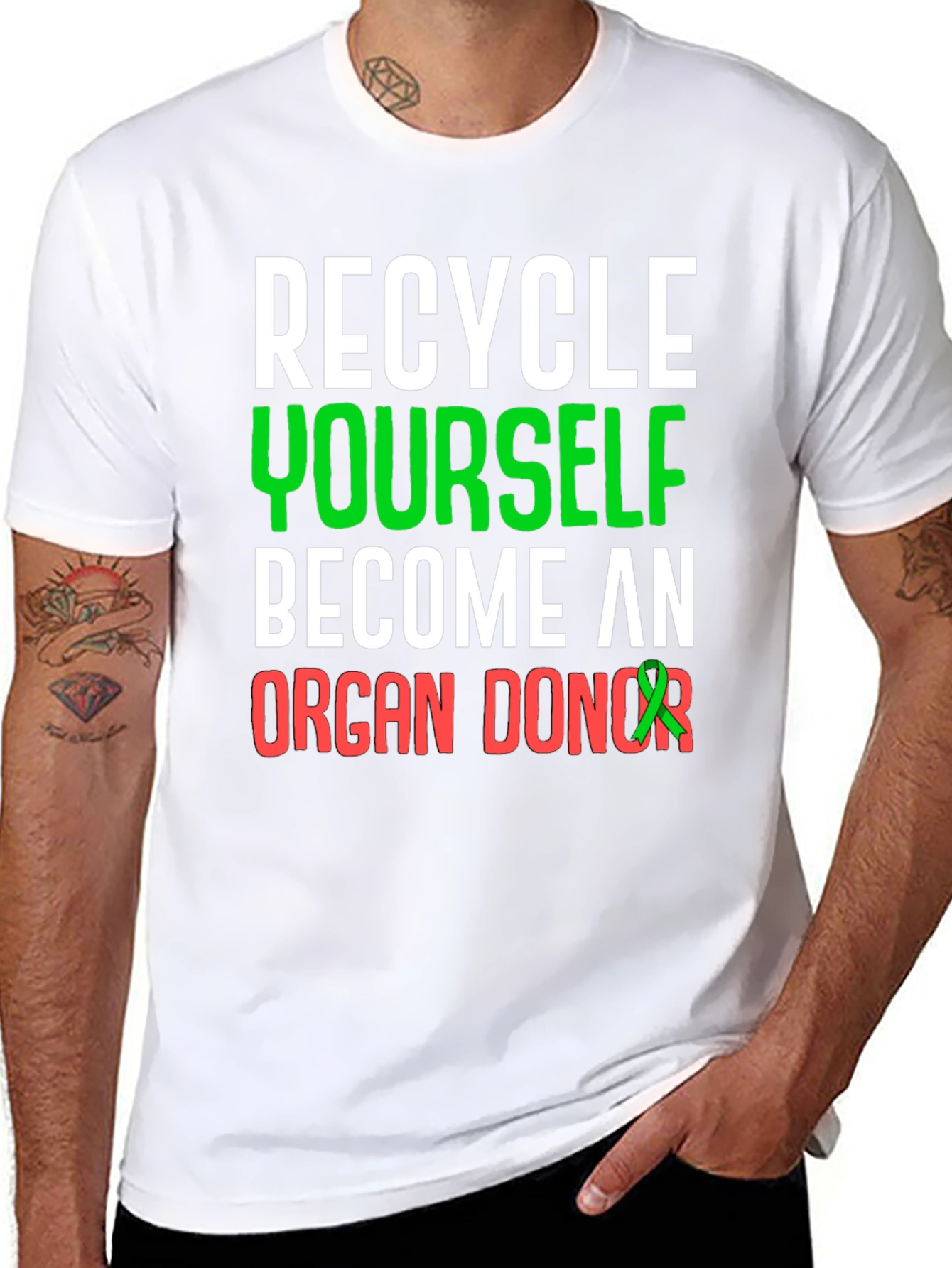 Recycle Yourself Organ Donor T-Shirt