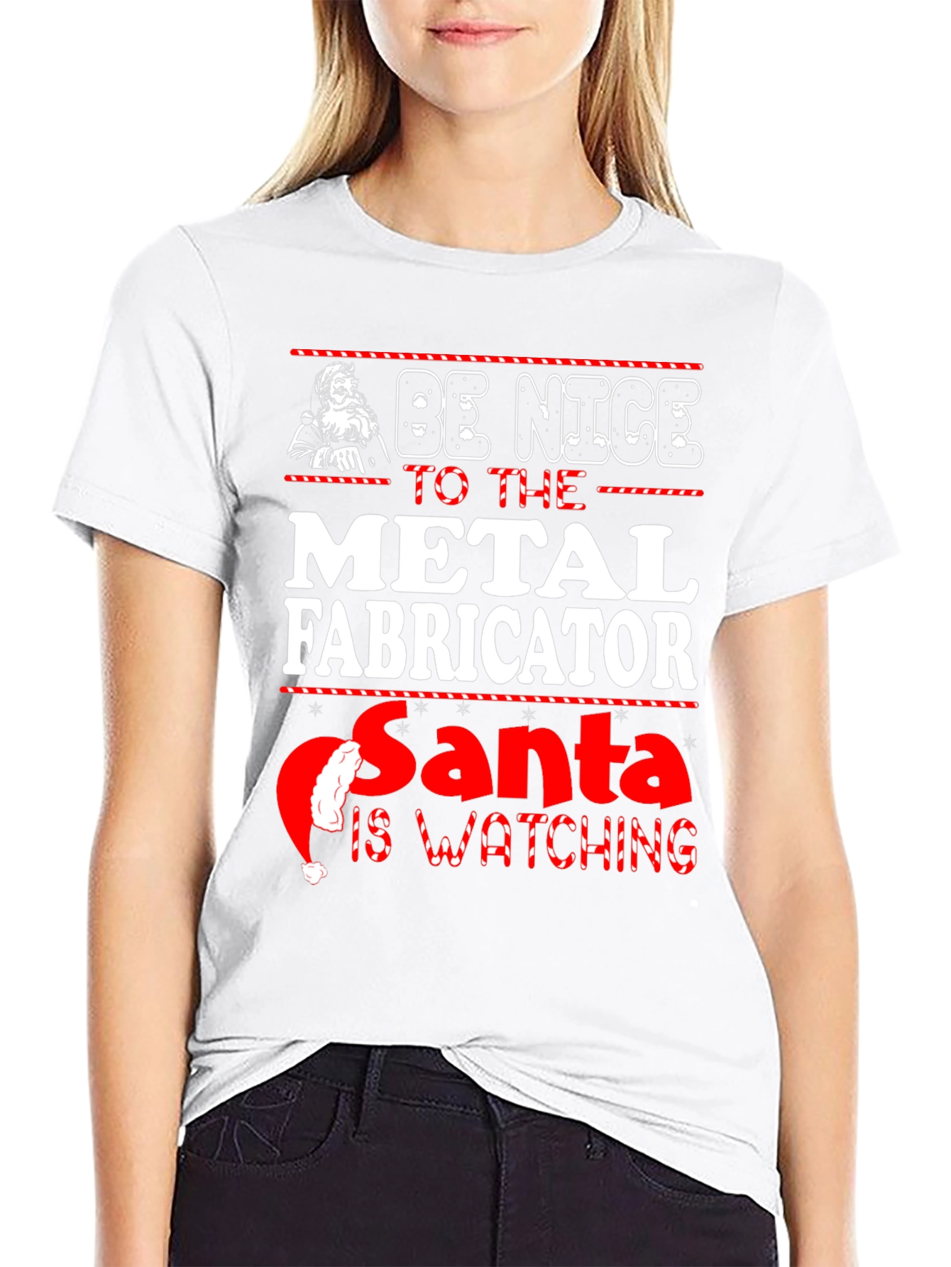 Be Nice to the Metal Fabricator T-Shirt