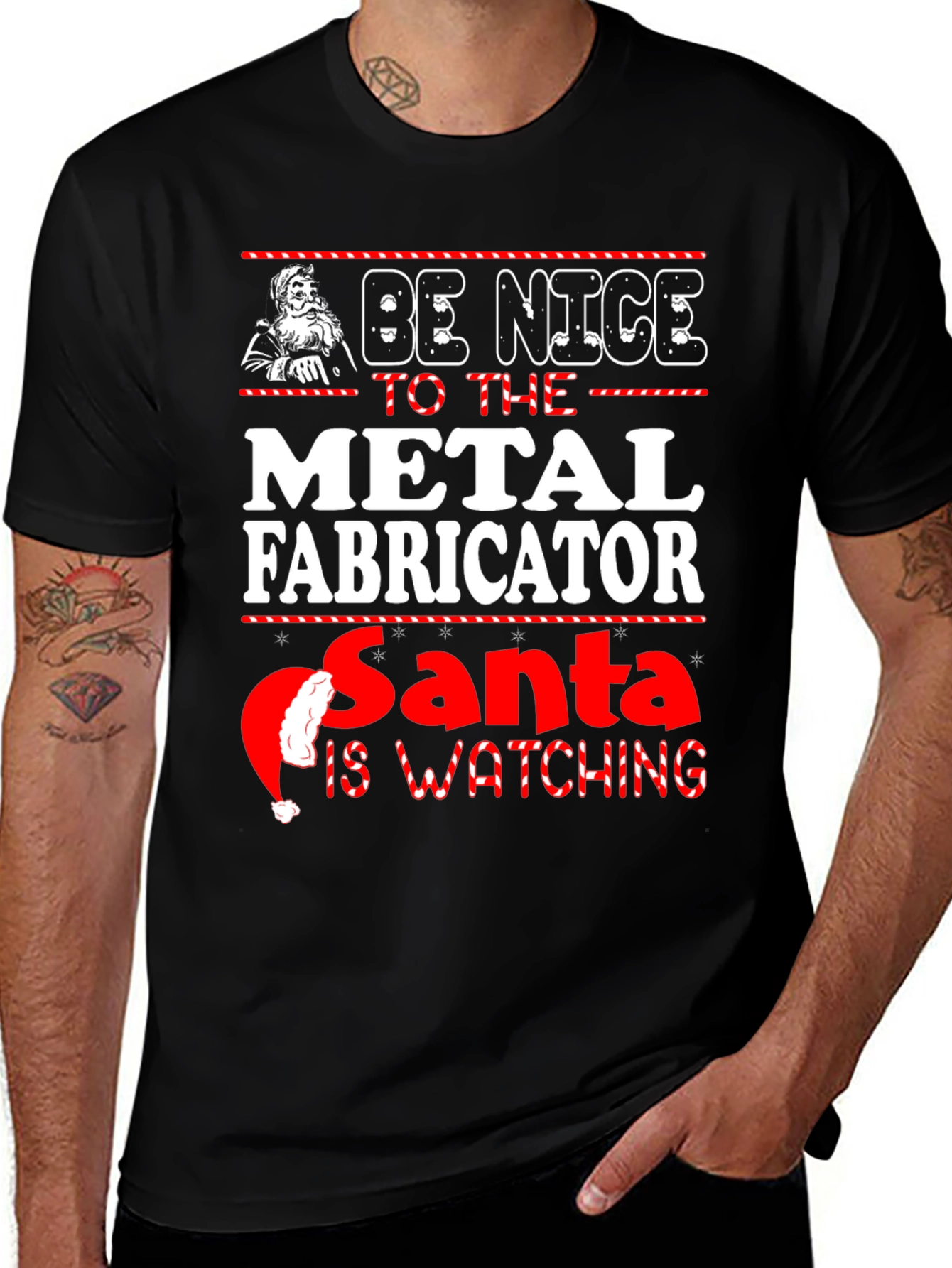 Be Nice to the Metal Fabricator T-Shirt
