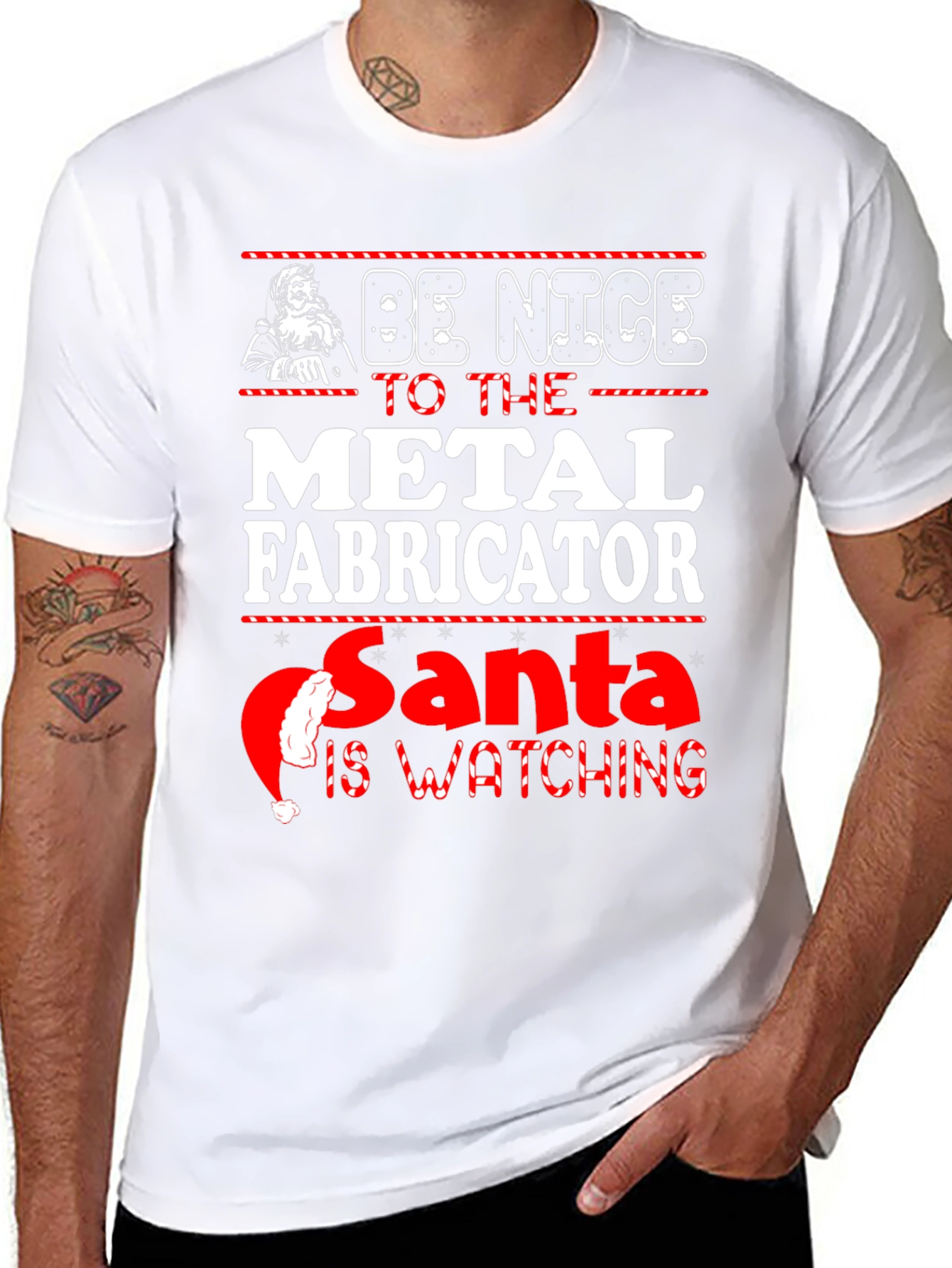 Be Nice to the Metal Fabricator T-Shirt