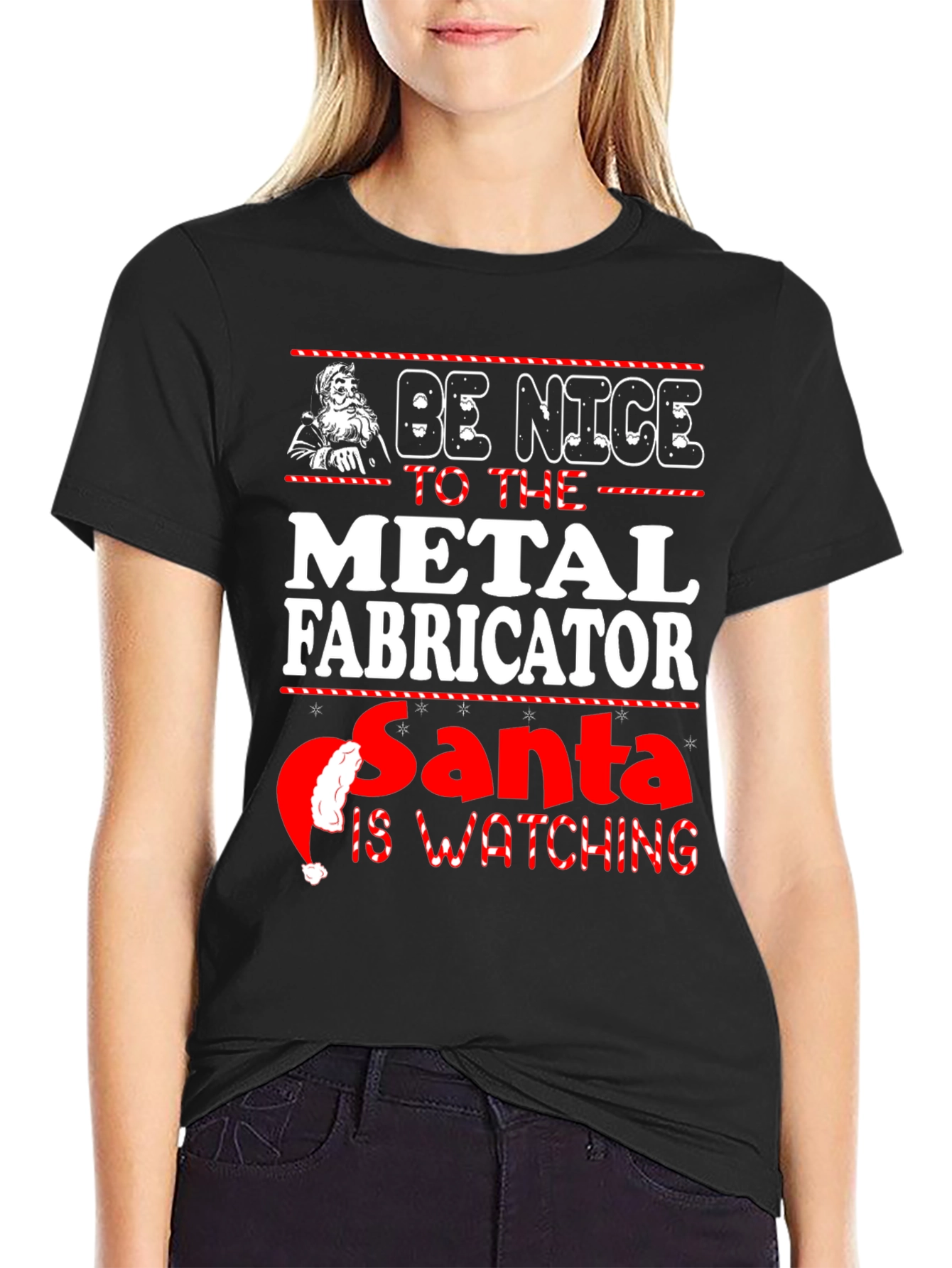 Be Nice to the Metal Fabricator T-Shirt