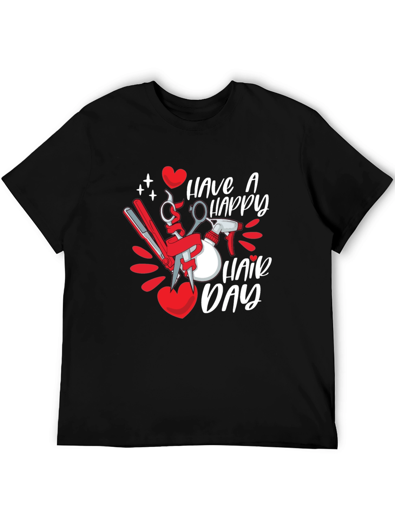 Happy Hair Day T-Shirt - Barber Tee