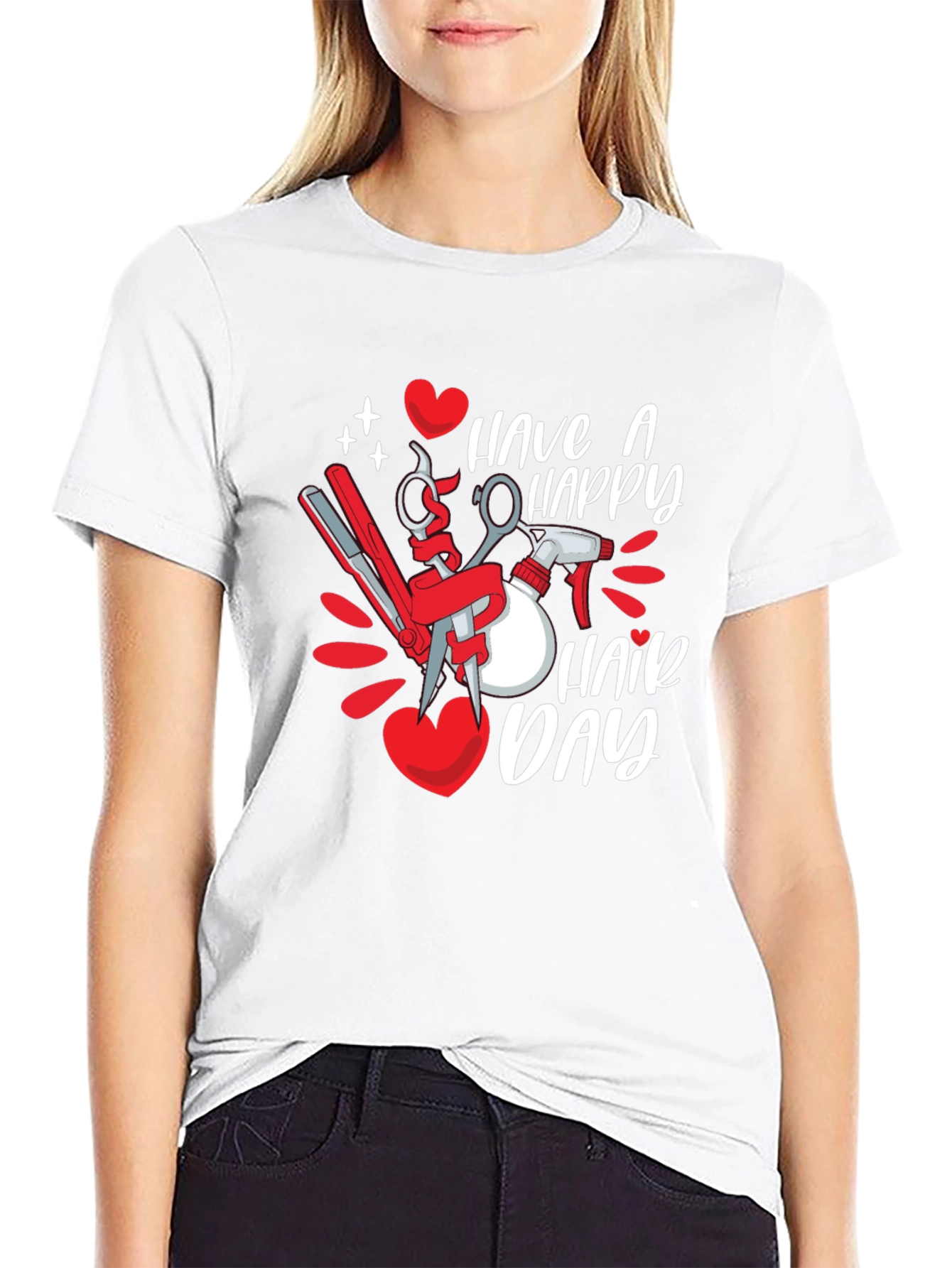 Happy Hair Day T-Shirt - Barber Tee