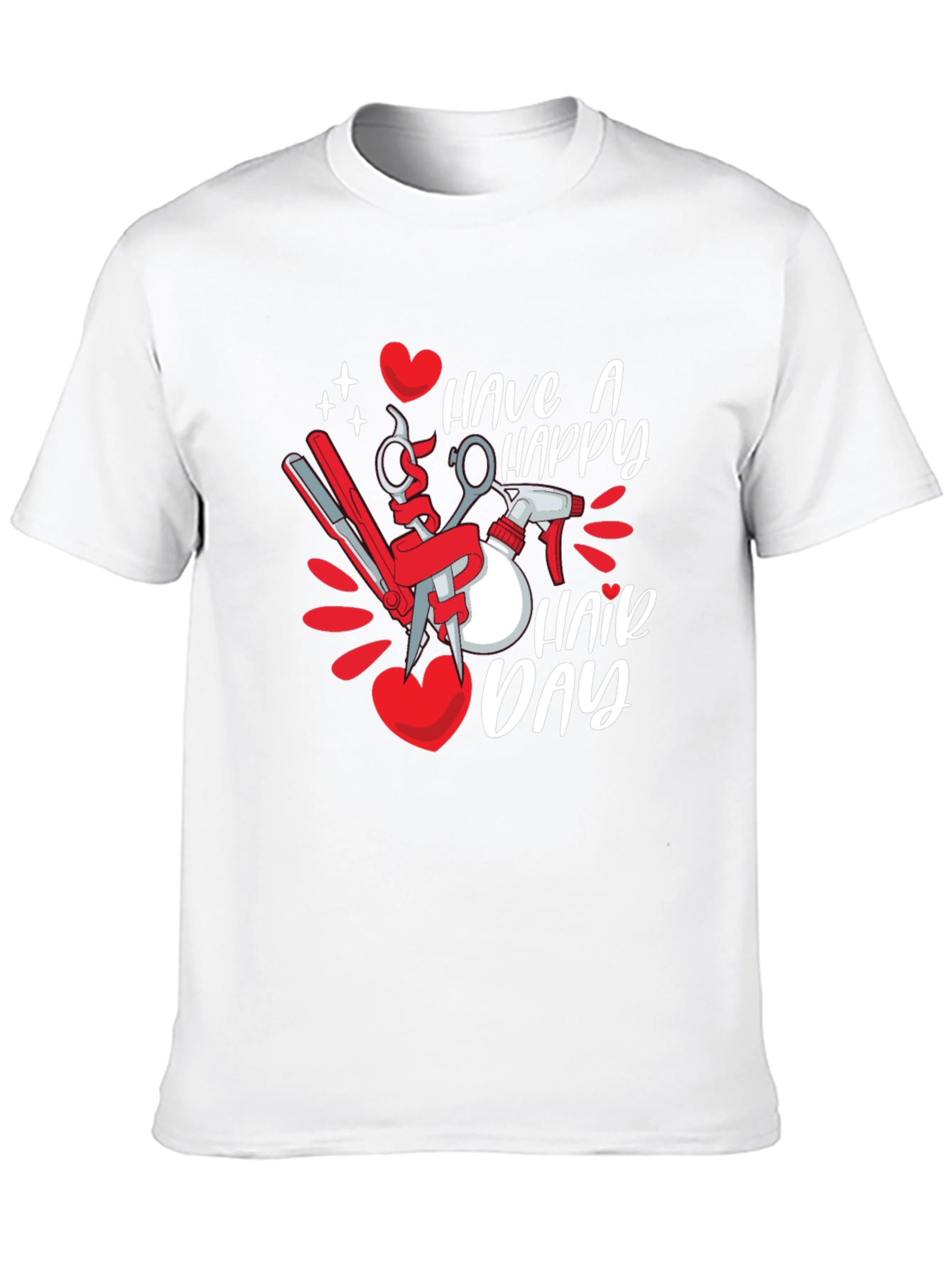 Happy Hair Day T-Shirt - Barber Tee