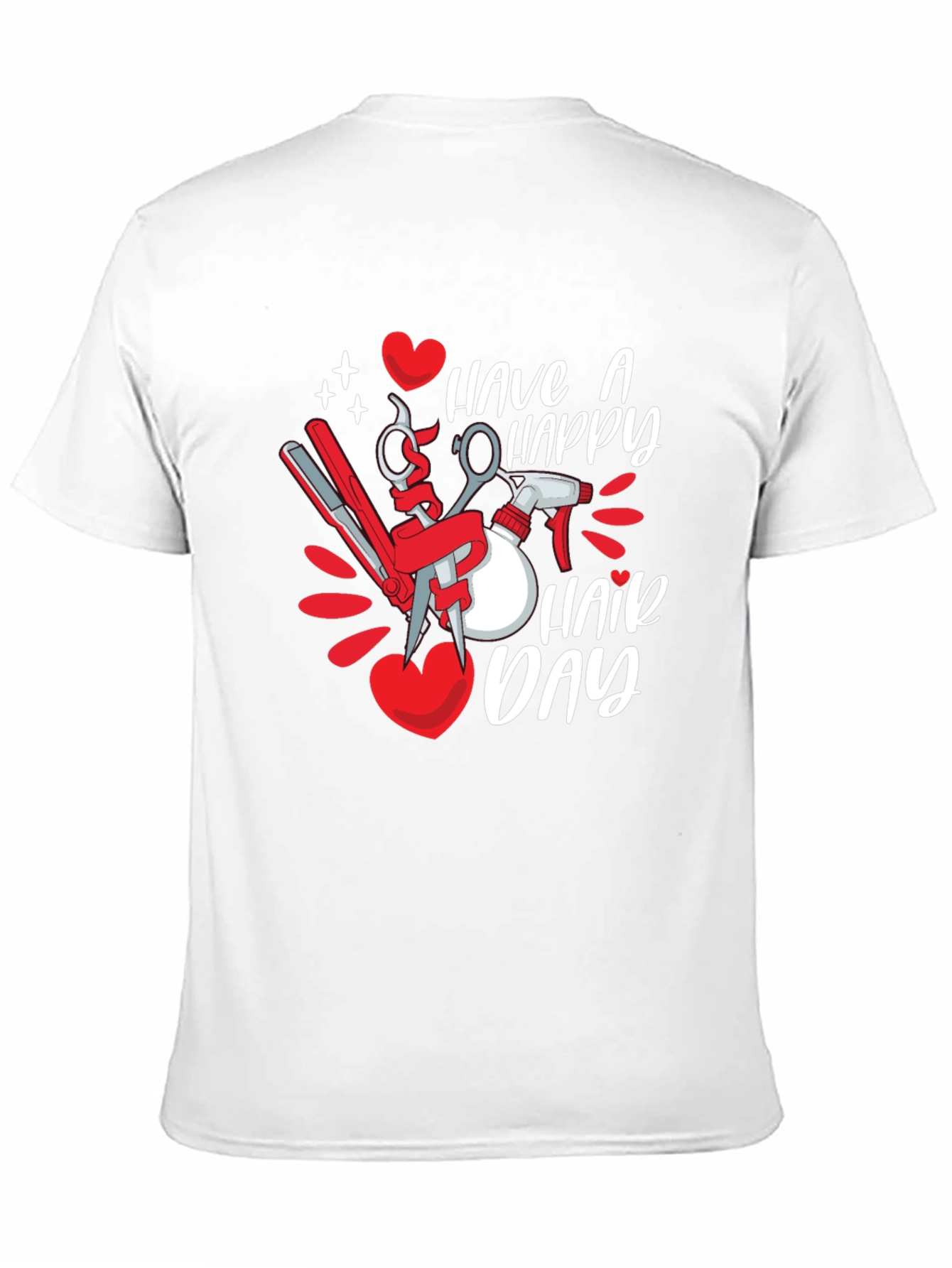 Happy Hair Day T-Shirt - Barber Tee