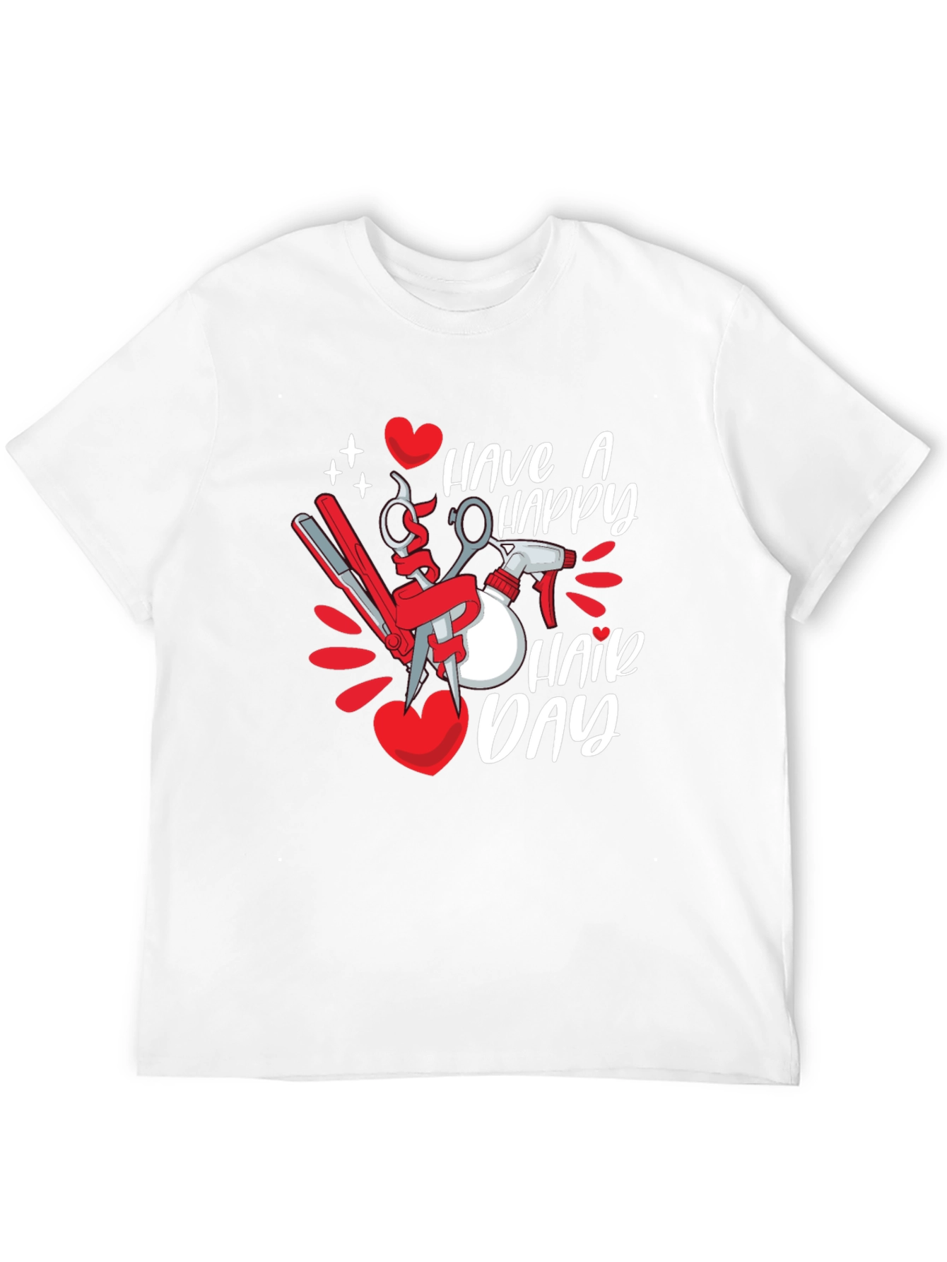 Happy Hair Day T-Shirt - Barber Tee