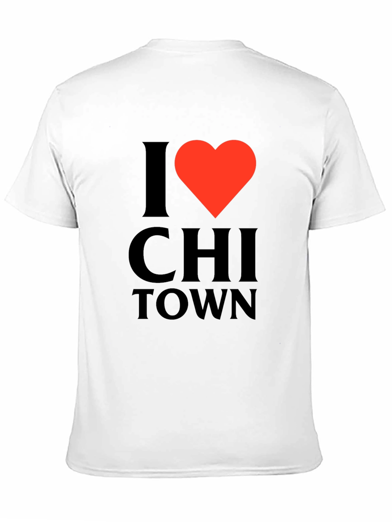 I Heart Chi Town Black T-Shirt