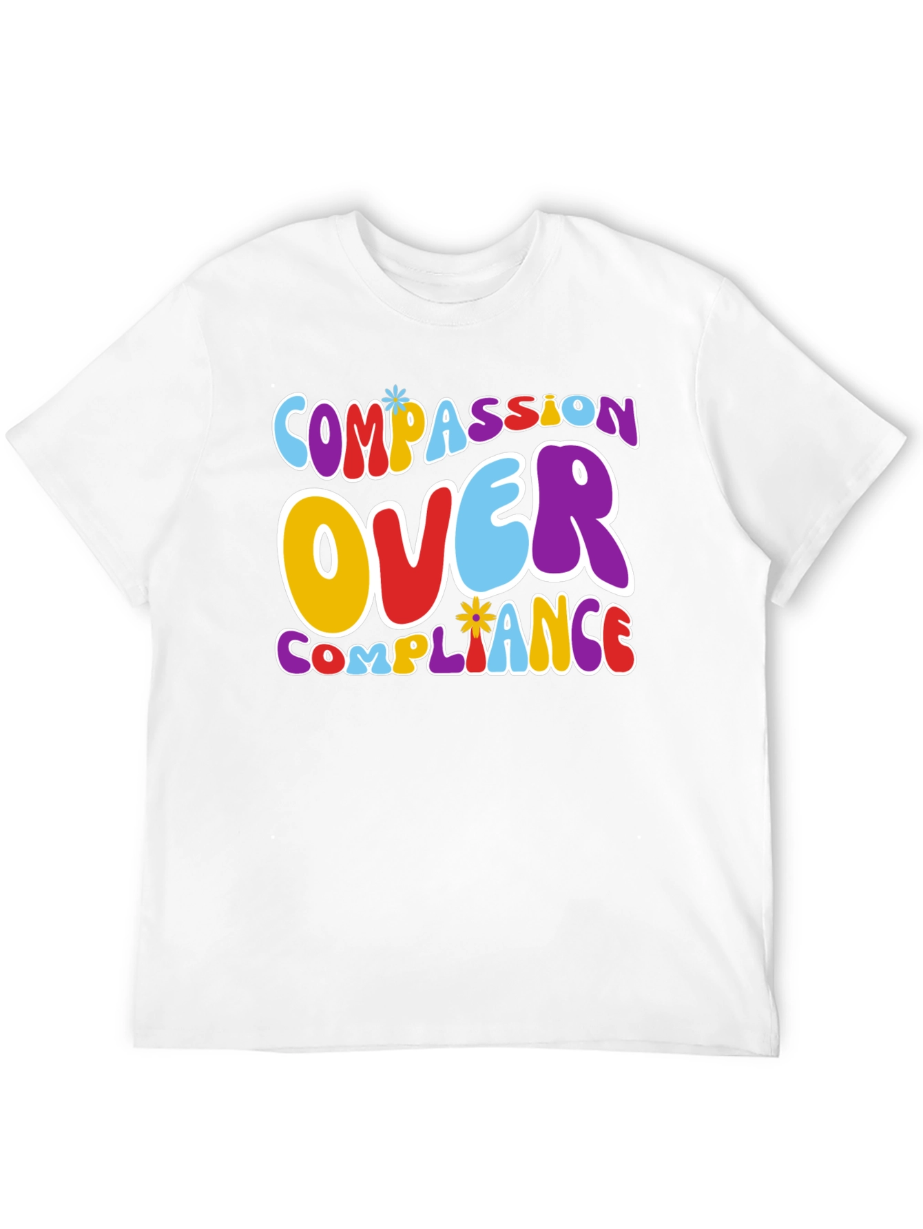 Compassion Over Compliance Graphic Tee