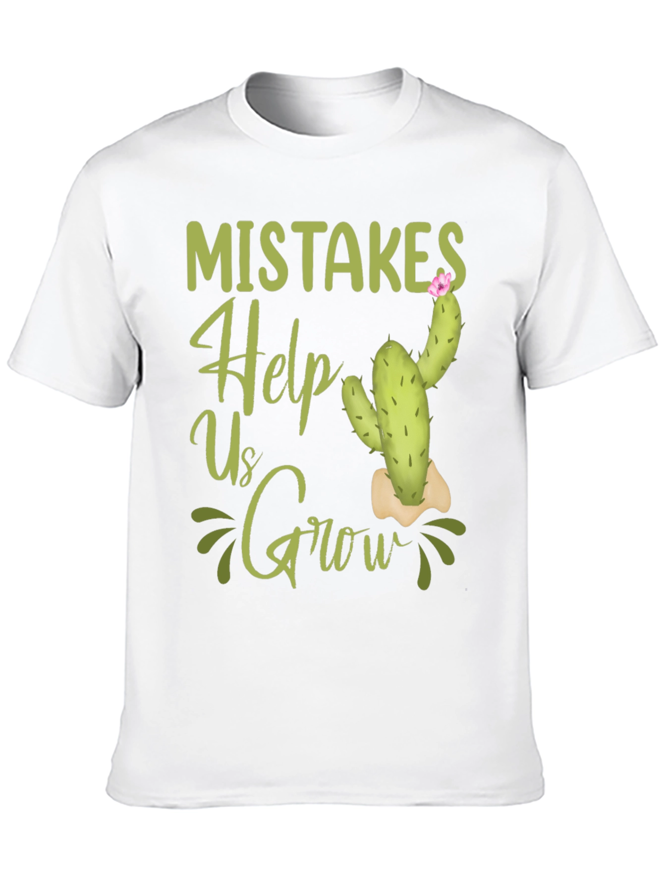 Mistakes Help Us Grow Graphic T-Shirt
