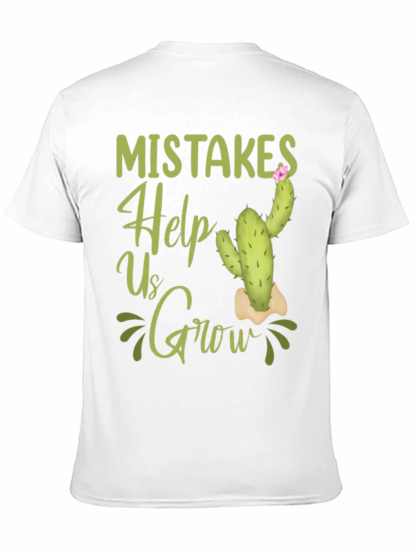Mistakes Help Us Grow Graphic T-Shirt