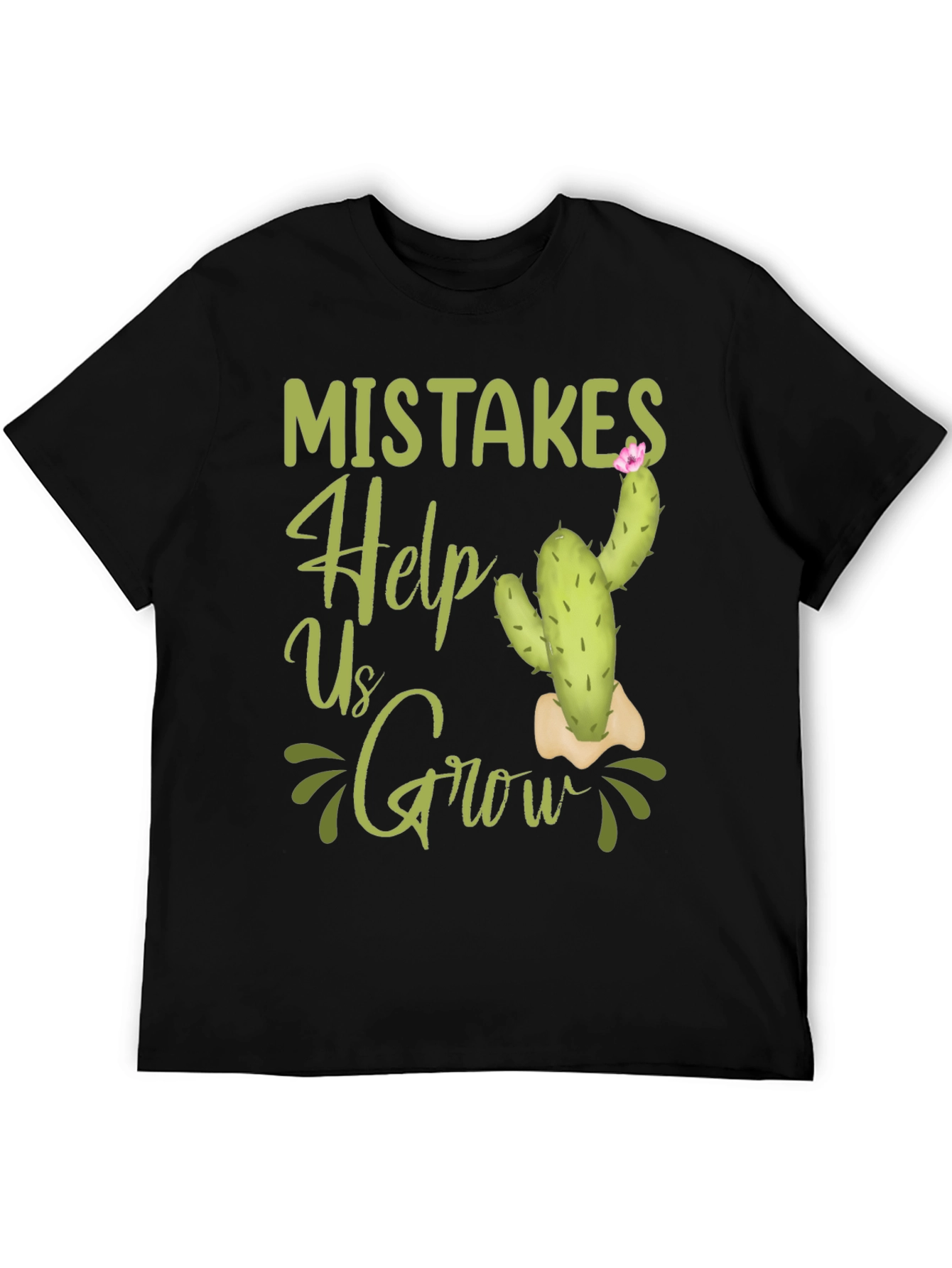 Mistakes Help Us Grow Graphic T-Shirt