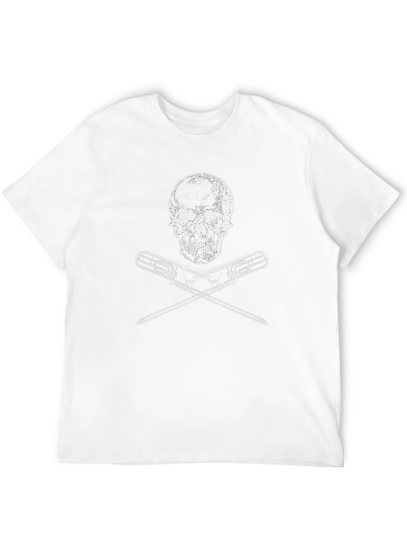 Skull & Crossed Wrenches Black T-Shirt
