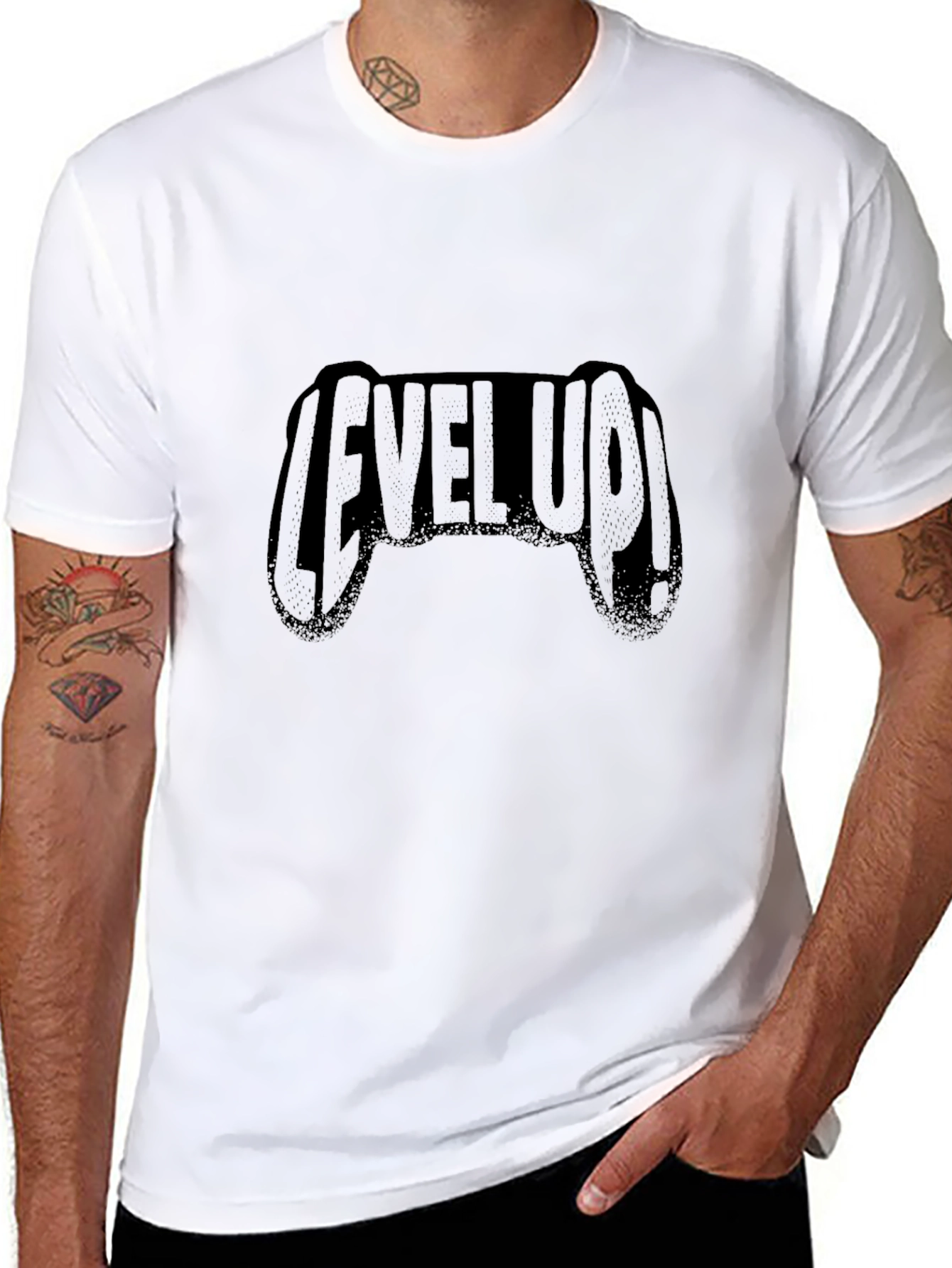 Level Up Game Controller T-Shirt