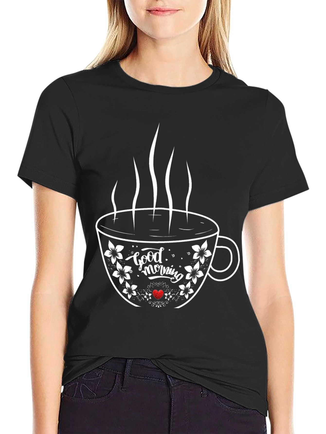 Good Morning Coffee Cup T-Shirt